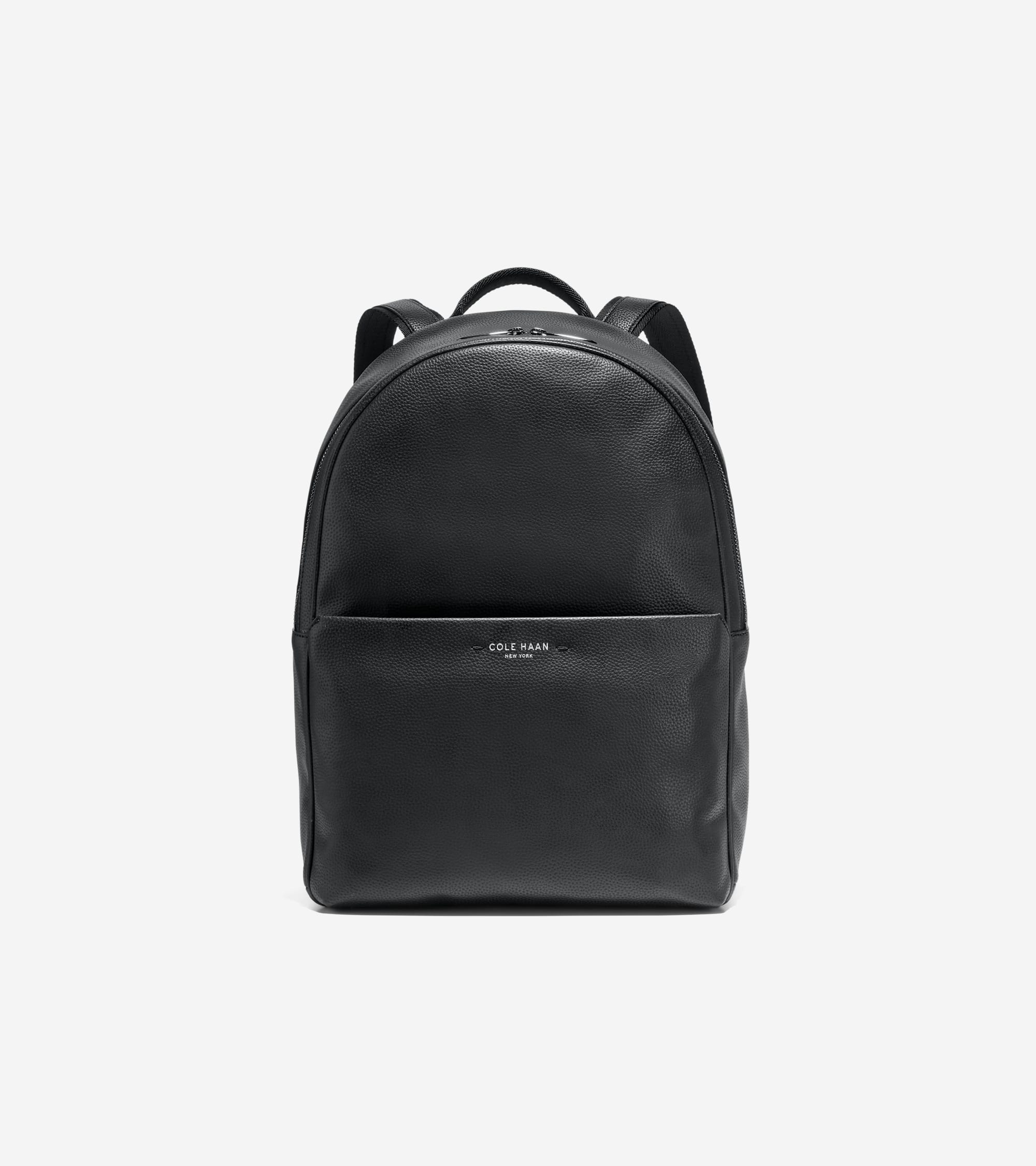 cole haan men's pebble leather backpack Cortlandt Travel from the office to airport with this commuter Men's Belmont Backpack Cole