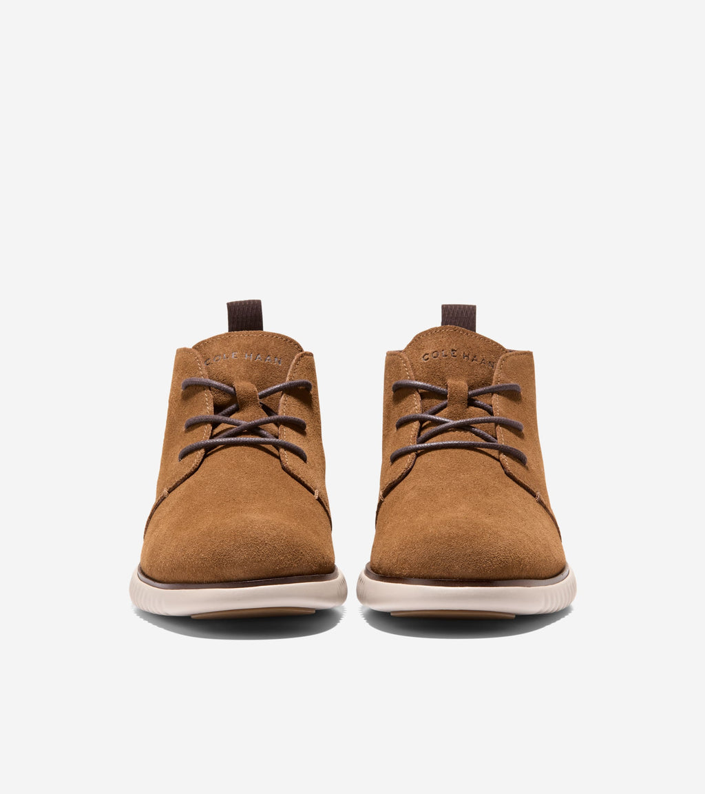 Men's 2.ZERØGRAND Chukka Boots-Spiced Brown-Dark Natural
