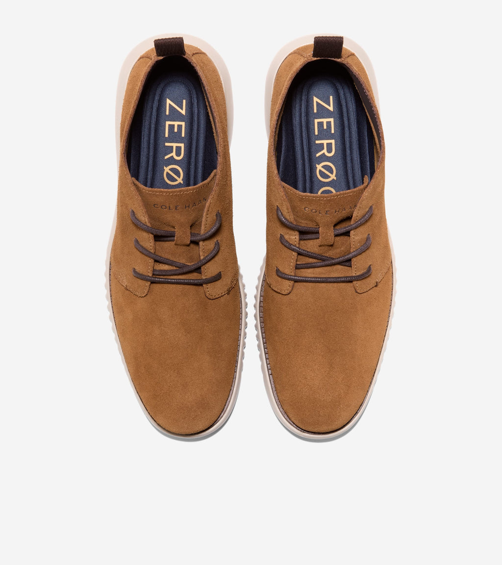 Men's 2.ZERØGRAND Chukka Boots-Spiced Brown-Dark Natural