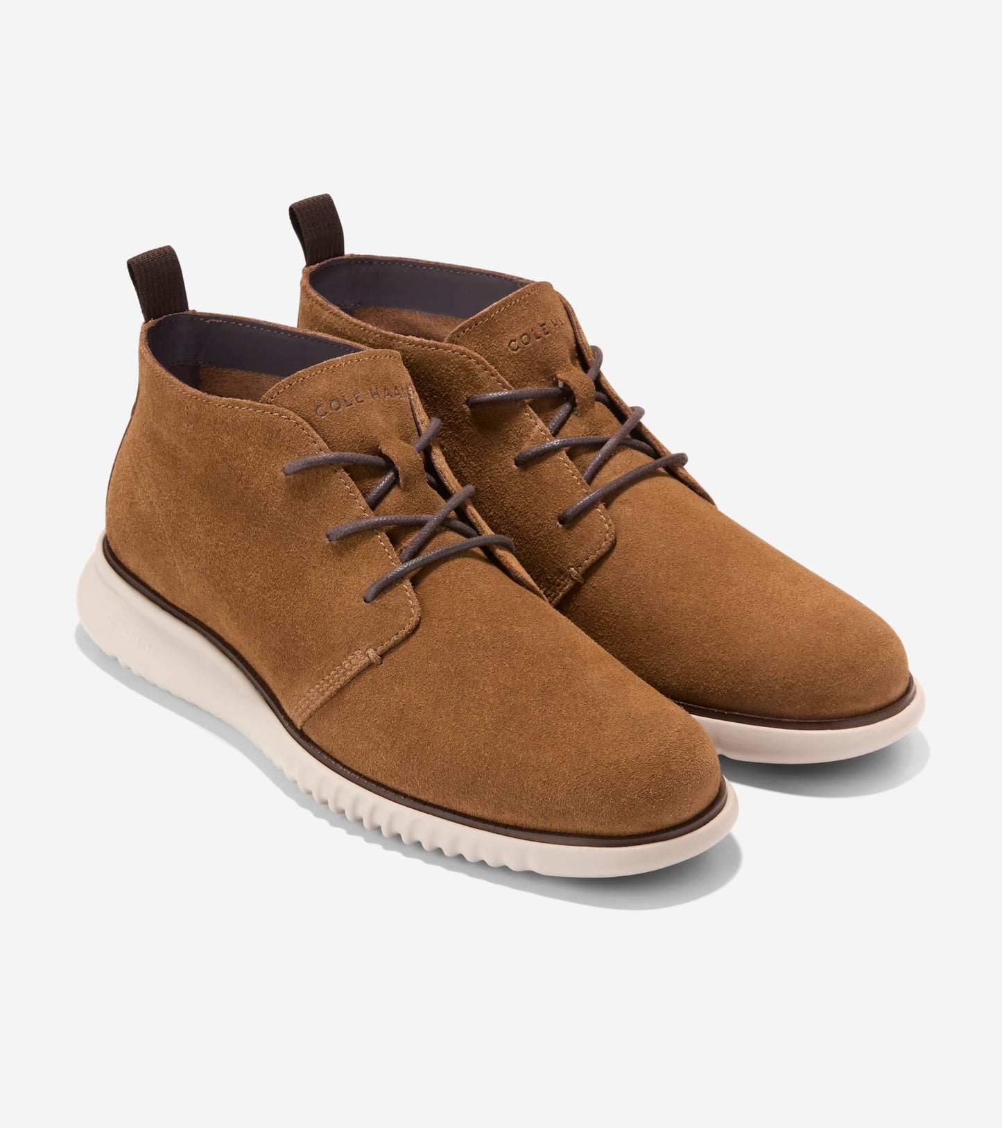 Men's 2.ZERØGRAND Chukka Boots-Spiced Brown-Dark Natural