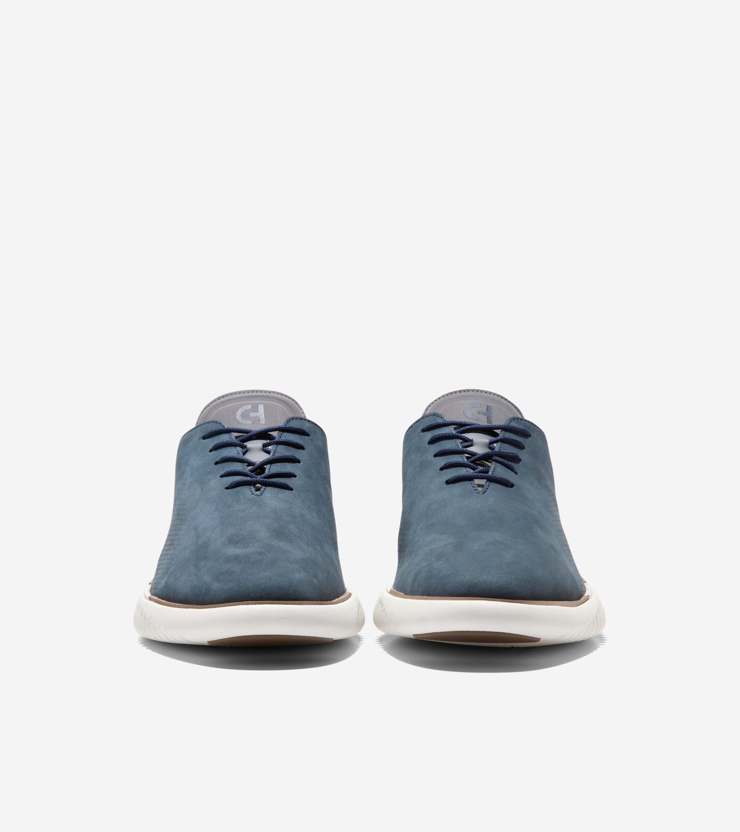 Men's 2.ZERØGRAND EVO Laser Quick-On Oxfords-Navy Blazer-Castlerock-Ivory