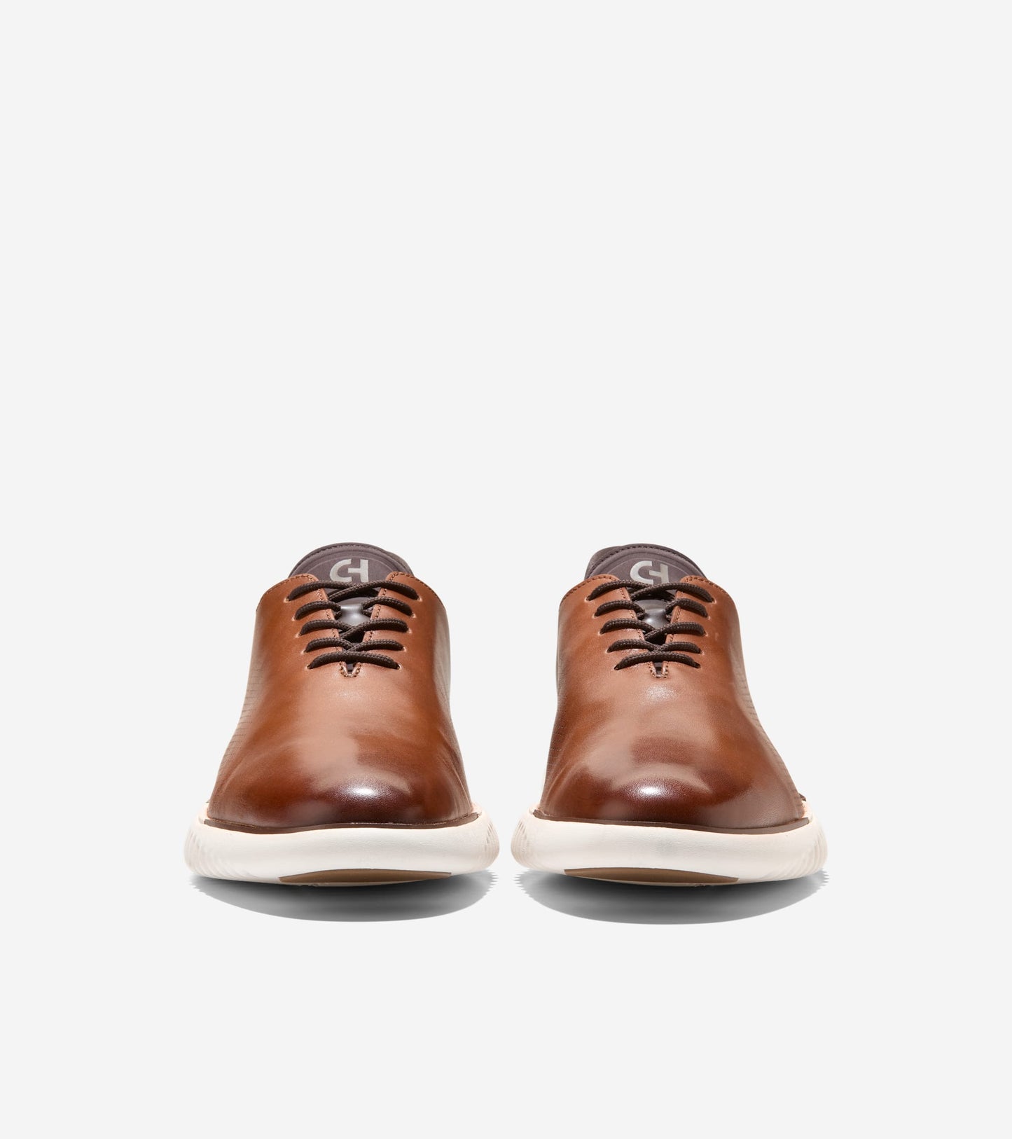 Men's 2.ZERØGRAND EVO Laser Quick-On Oxfords-Bristish Tan-Dark Chocolate