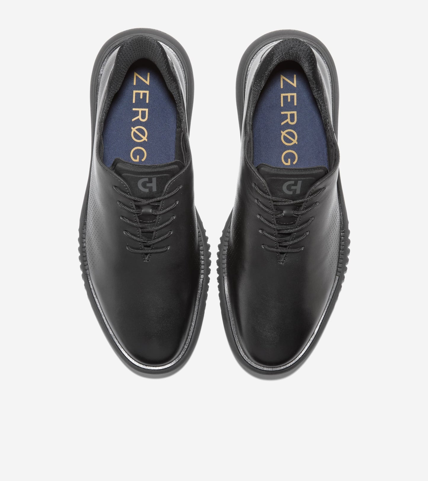 Men's 2.ZERØGRAND EVO Laser Quick-On Oxfords-Black
