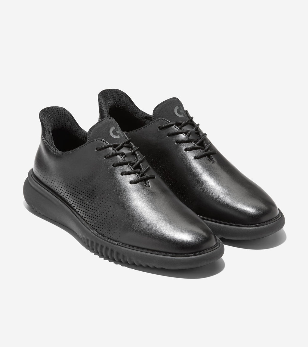 Men's 2.ZERØGRAND EVO Laser Quick-On Oxfords-Black