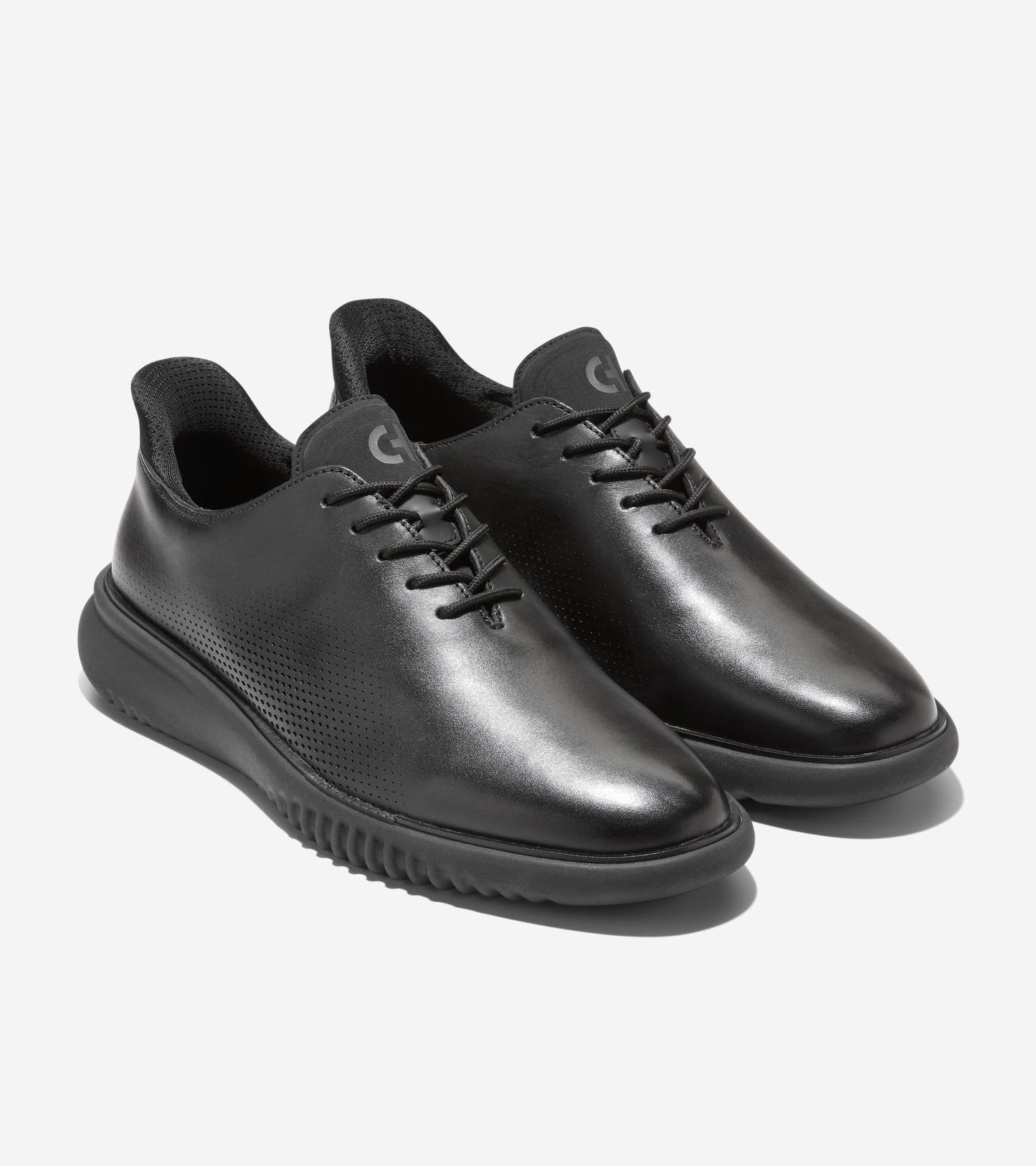 Men's 2.ZERØGRAND EVO Laser Quick-On Oxfords-Black