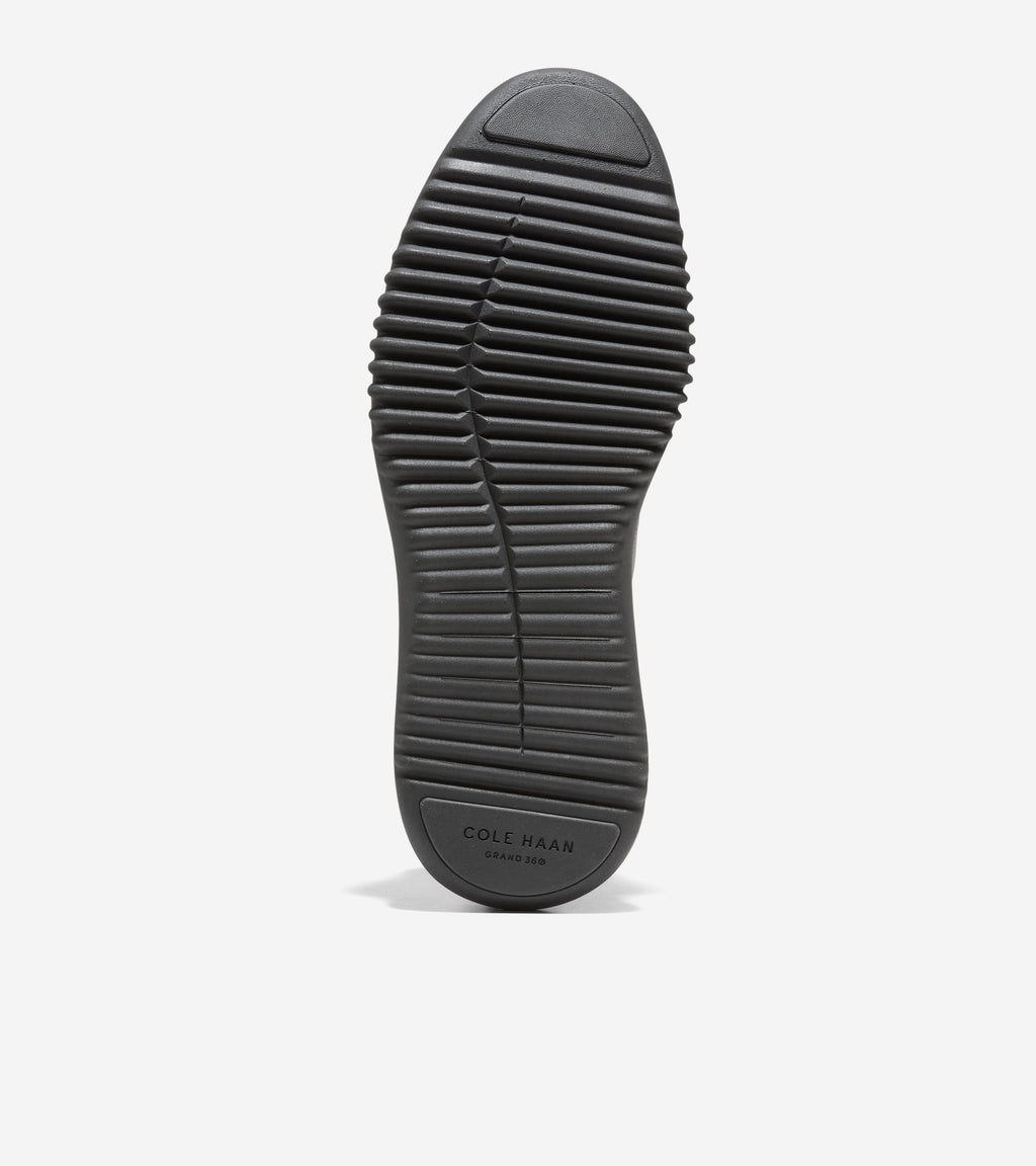 Men's 2.ZERØGRAND EVO Laser Quick-On Oxfords-Black