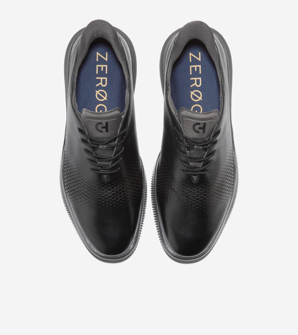 Men's 6.ZERØGRAND Laser Quick-On Oxfords-Black-Raven