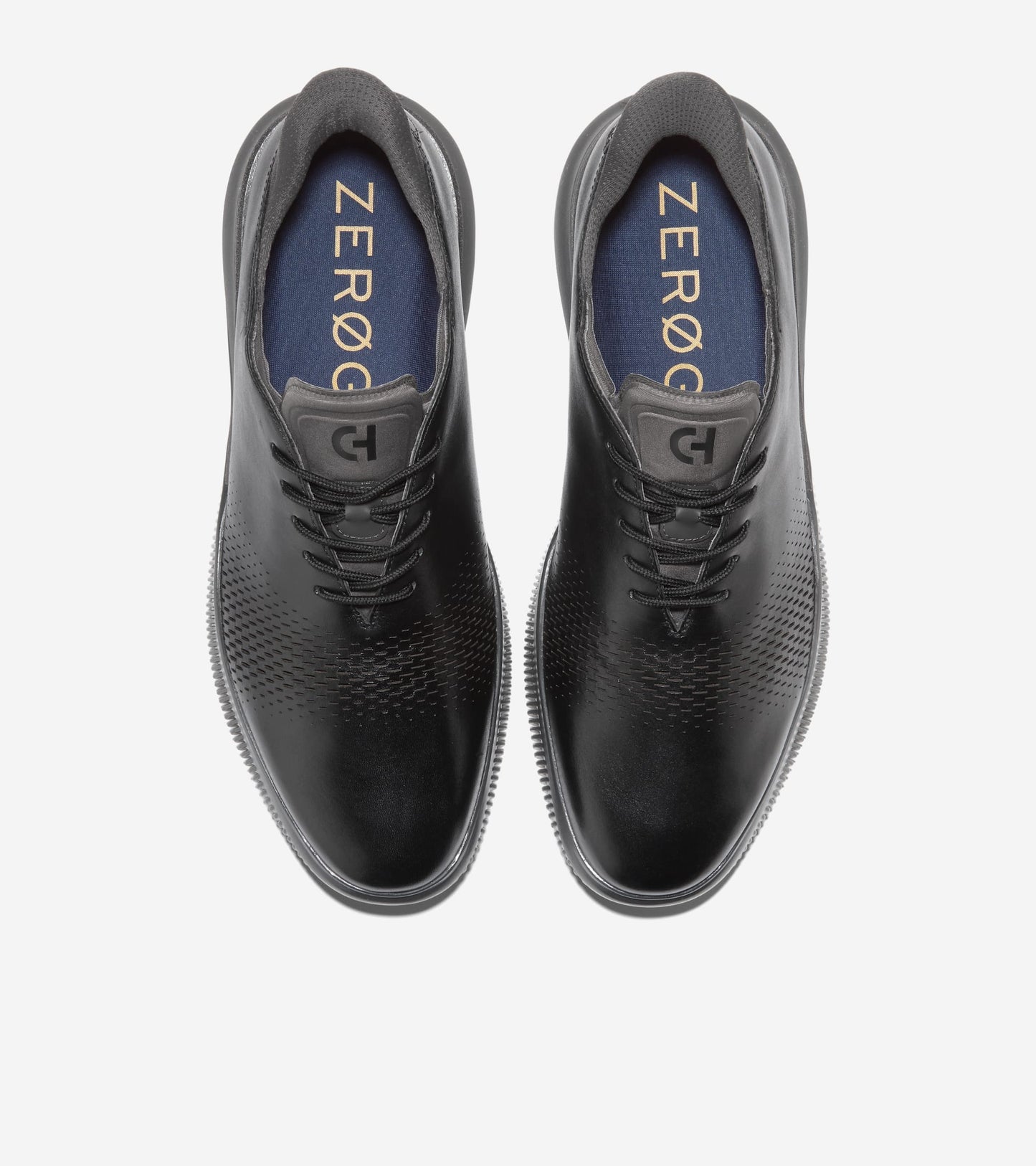 Men's 6.ZERØGRAND Laser Quick-On Oxfords-Black-Raven