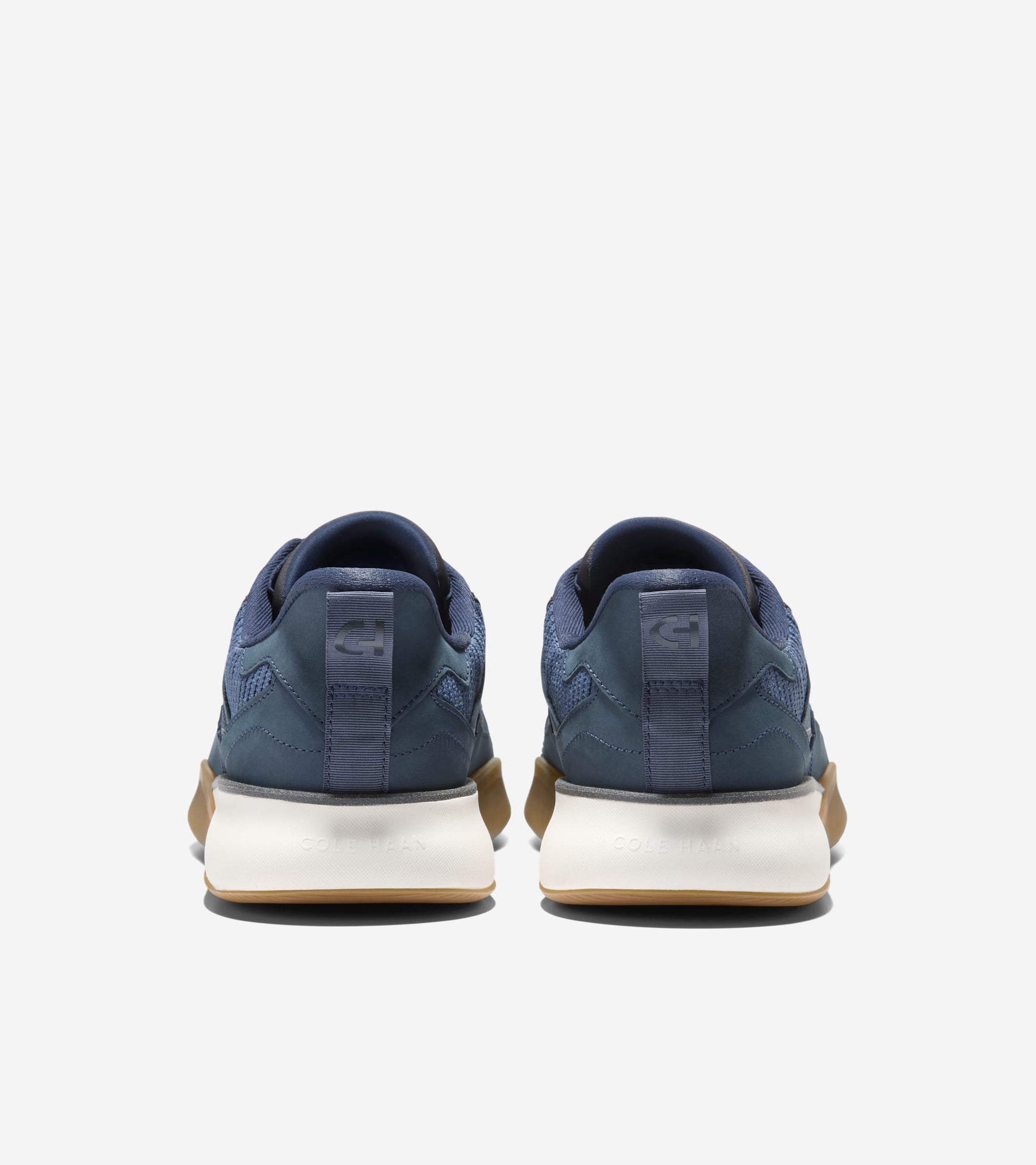 Men's 6.ZERØGRAND Quick-On Sneakers-Navy Blazer-Raven-Ivory