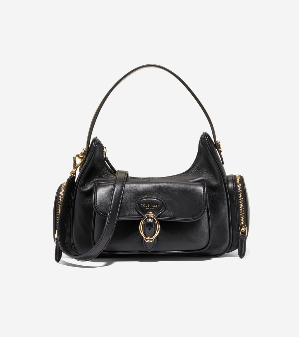 Women's Alexandria Shoulder Crossbody Bag-Black