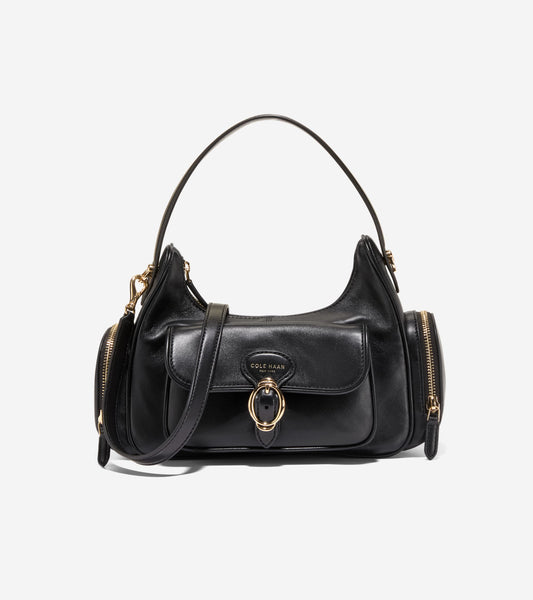 Women's Alexandria Shoulder Crossbody Bag-Black