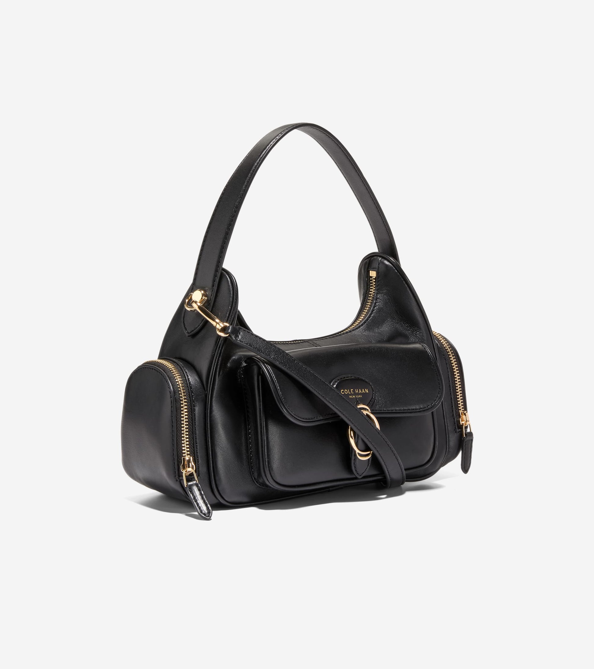 Women's Alexandria Shoulder Crossbody Bag-Black