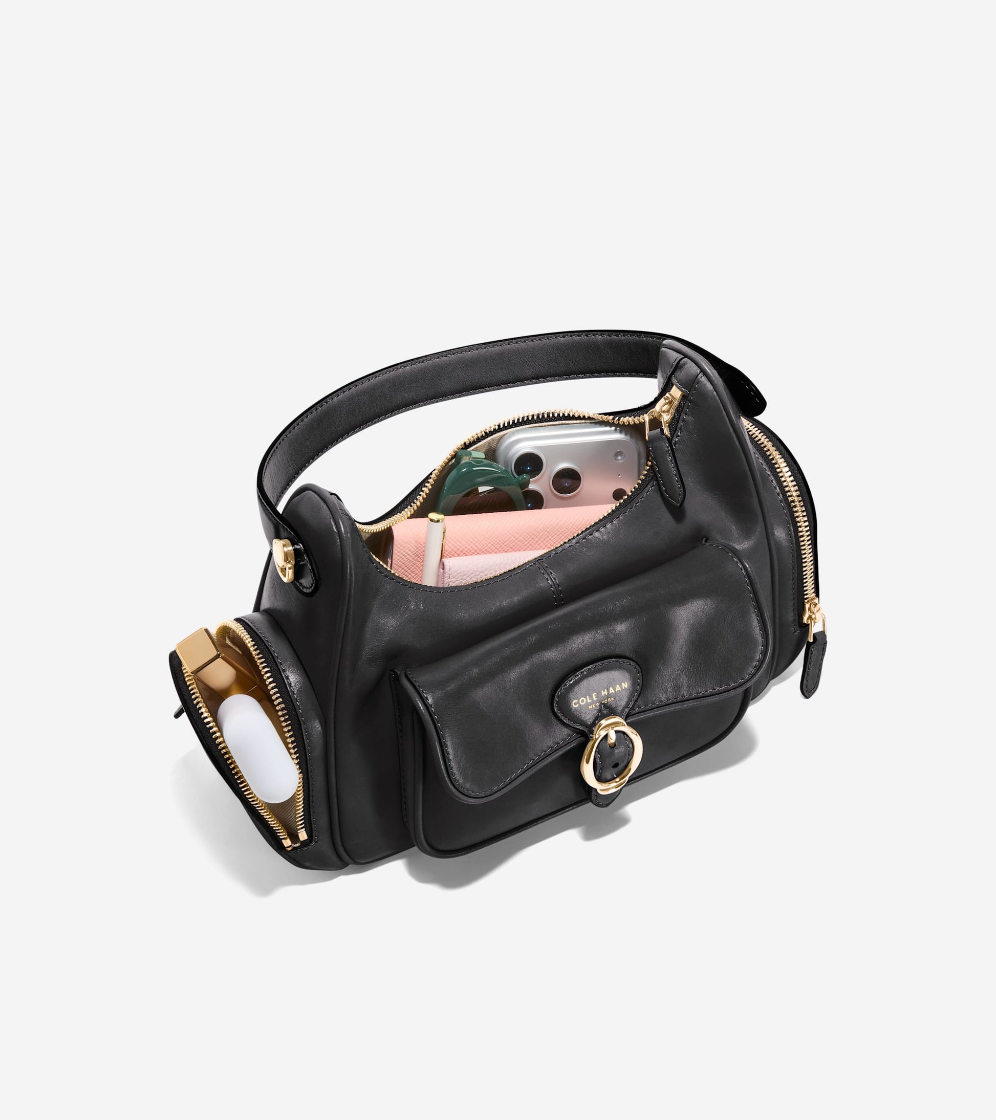 Women's Alexandria Shoulder Crossbody Bag-Black