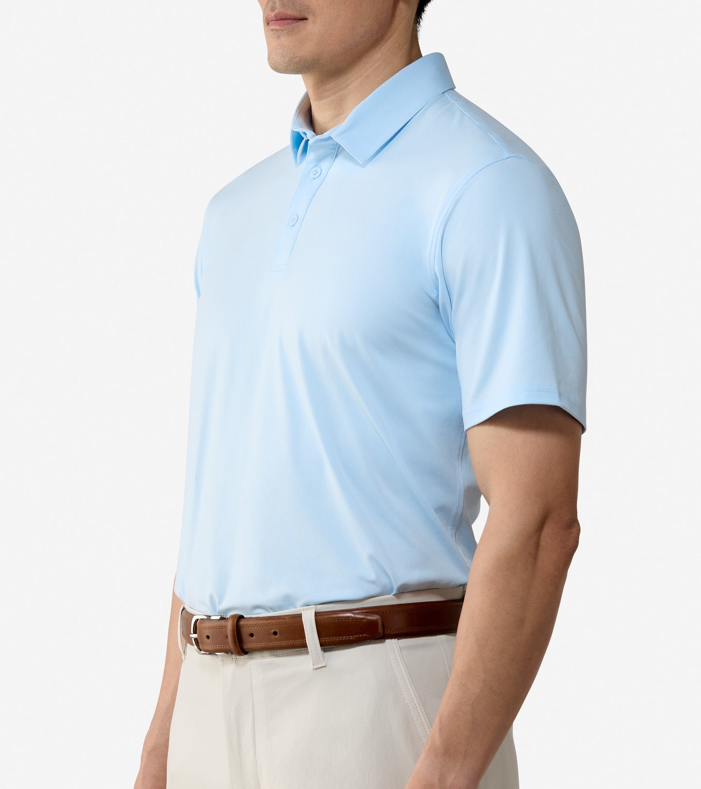 Men's Ashland Polo Shirt-Nantucket Breeze