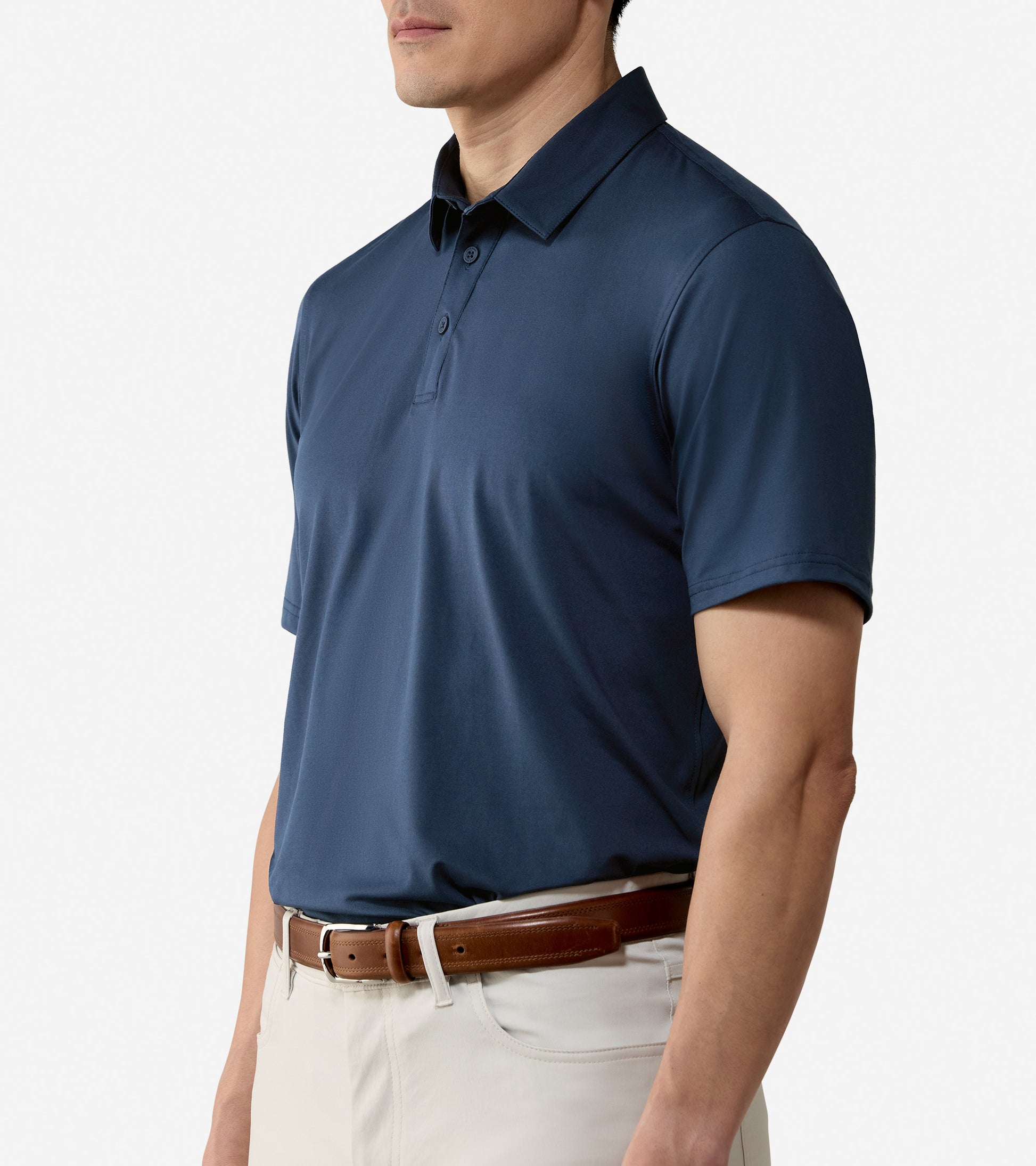 Men's Ashland Polo Shirt-Navy Blazer