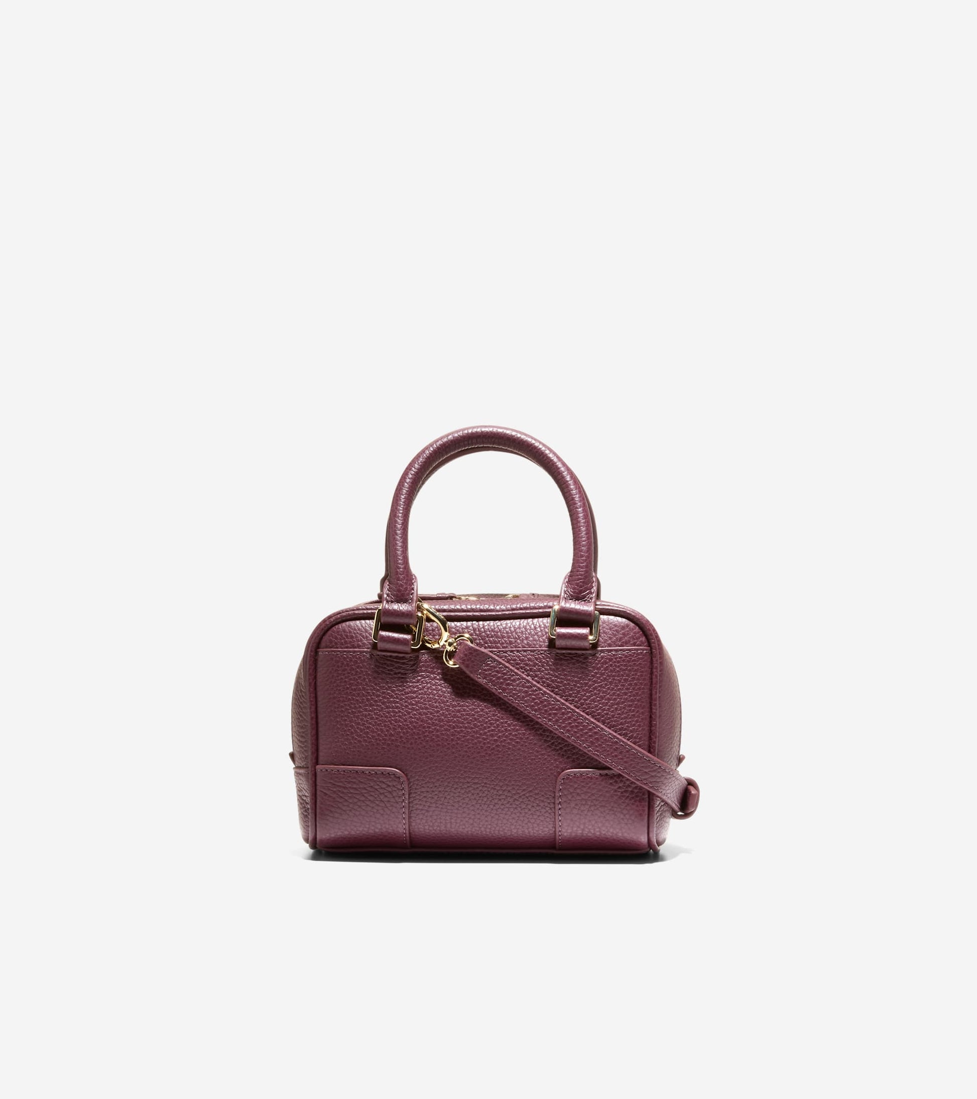 Women's Beverly Mini Satchel-Black Garnet