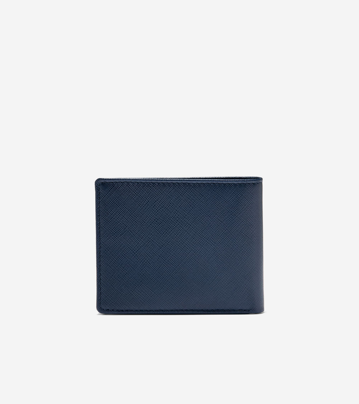 Men's Bifold Wallet with Saffiano Cover-Black