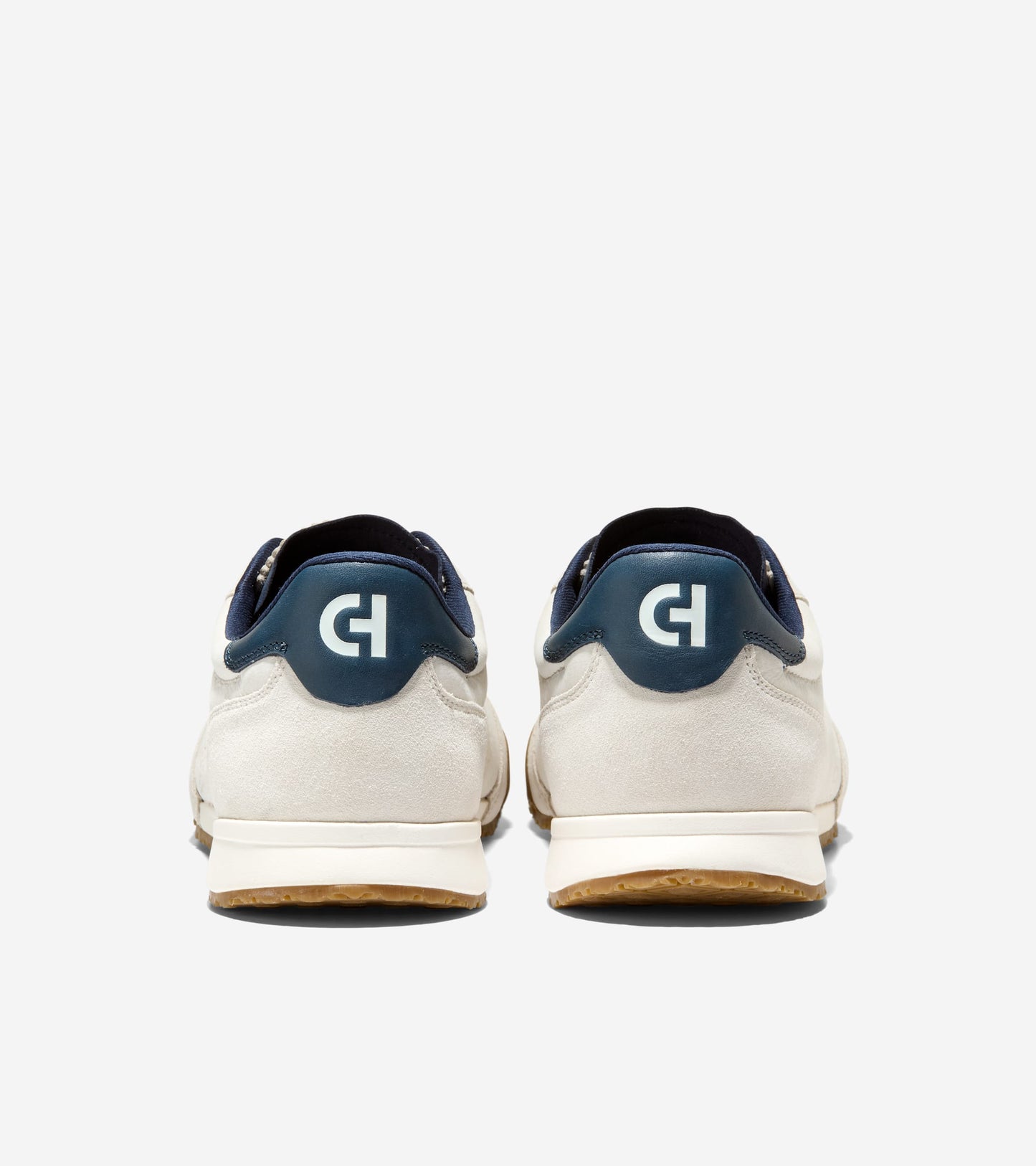 C43724:IVORY NUBUCK / SILVER BIRCH / NAVY BLAZER