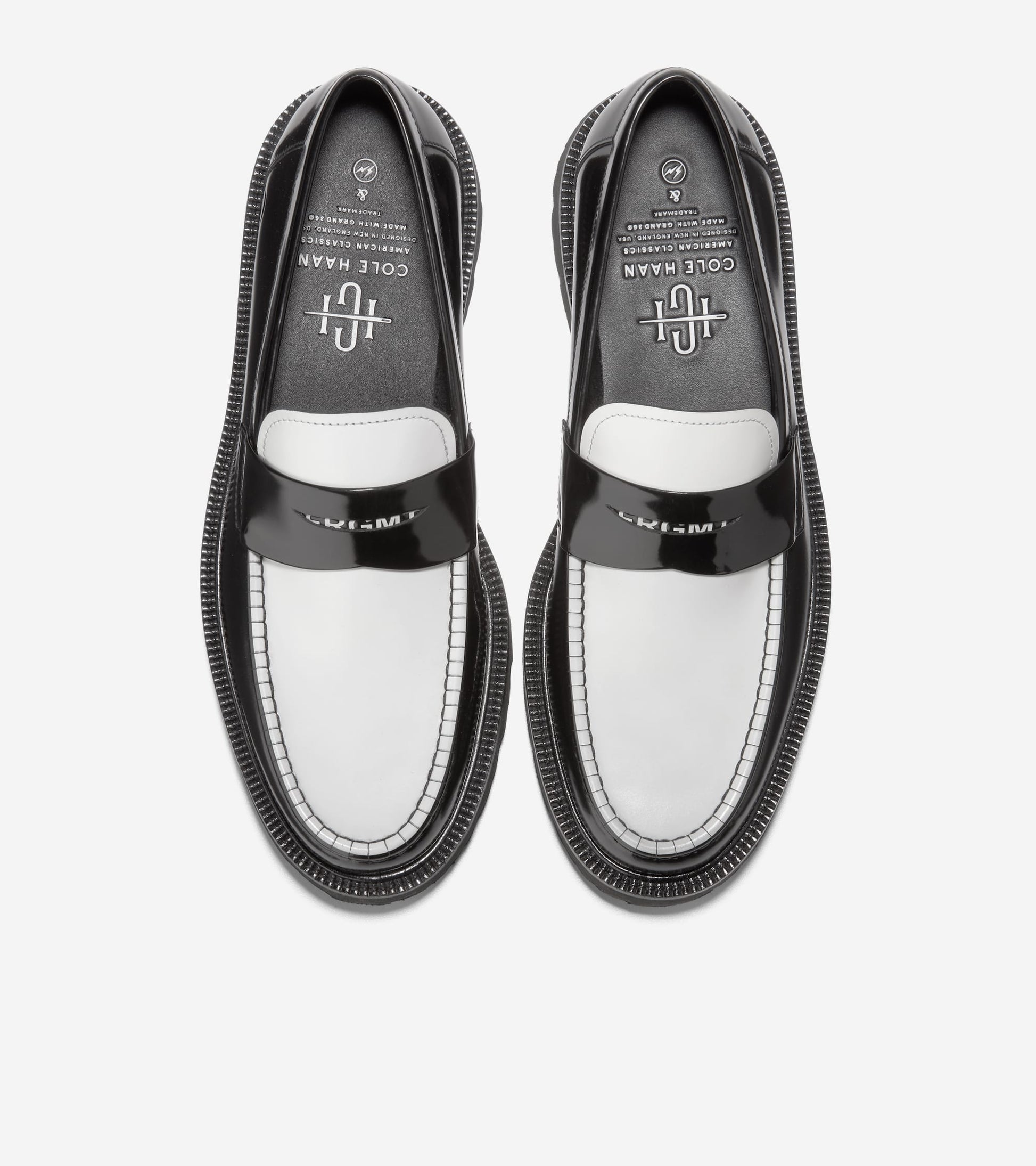 C38640:BLACK SPECTATOR/WHITE/BLACK