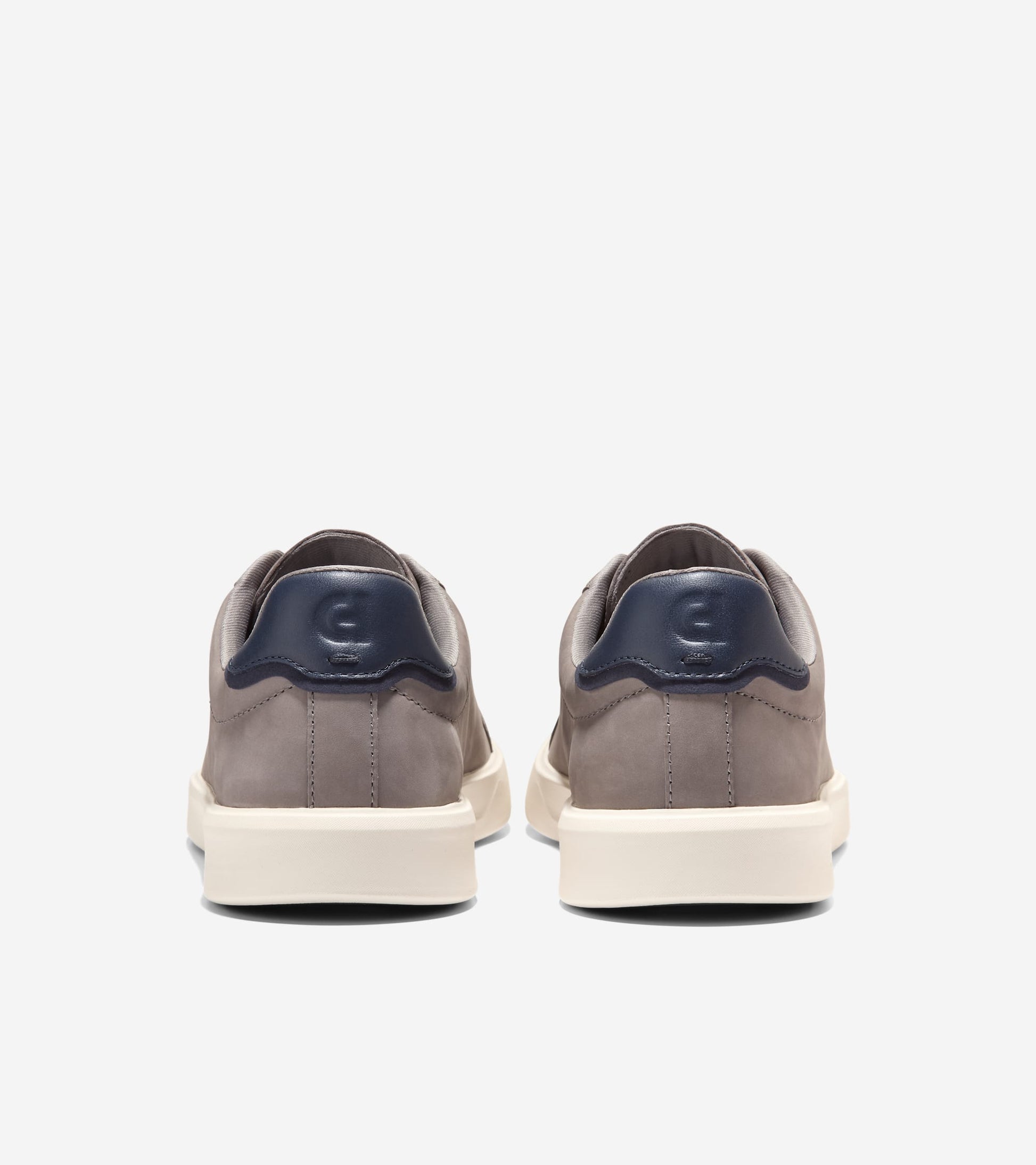 C43972:IRONSTONE NUBUCK / NAVY BLAZER / IVORY