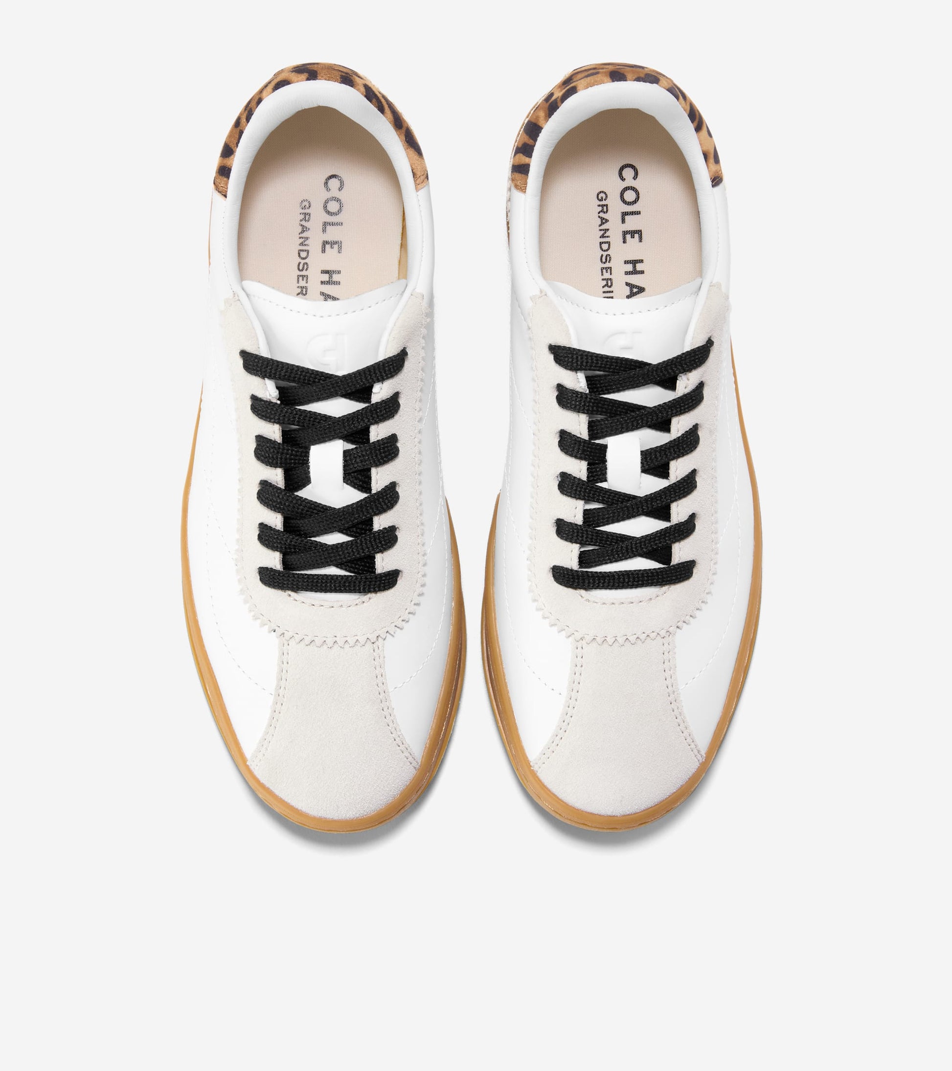 W33338:WHITE/SILVER BIRCH SUEDE/LEOPARD SUEDE/GUM