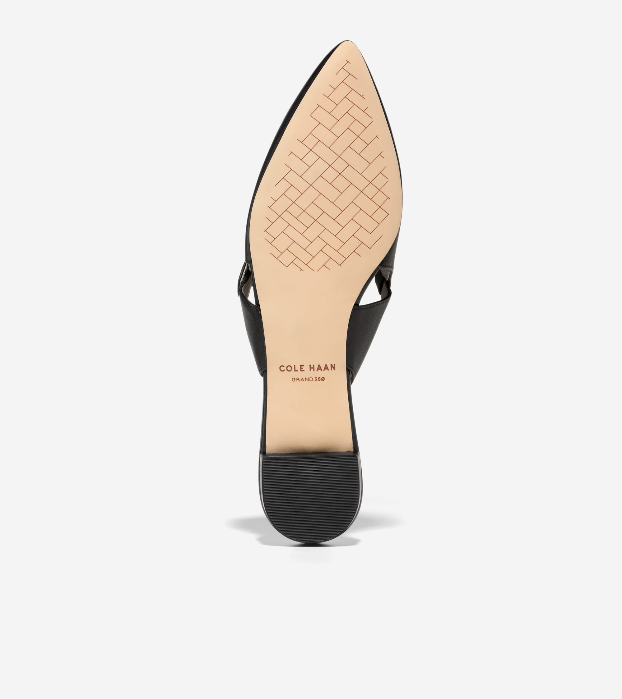 Black cole haan flats best sale