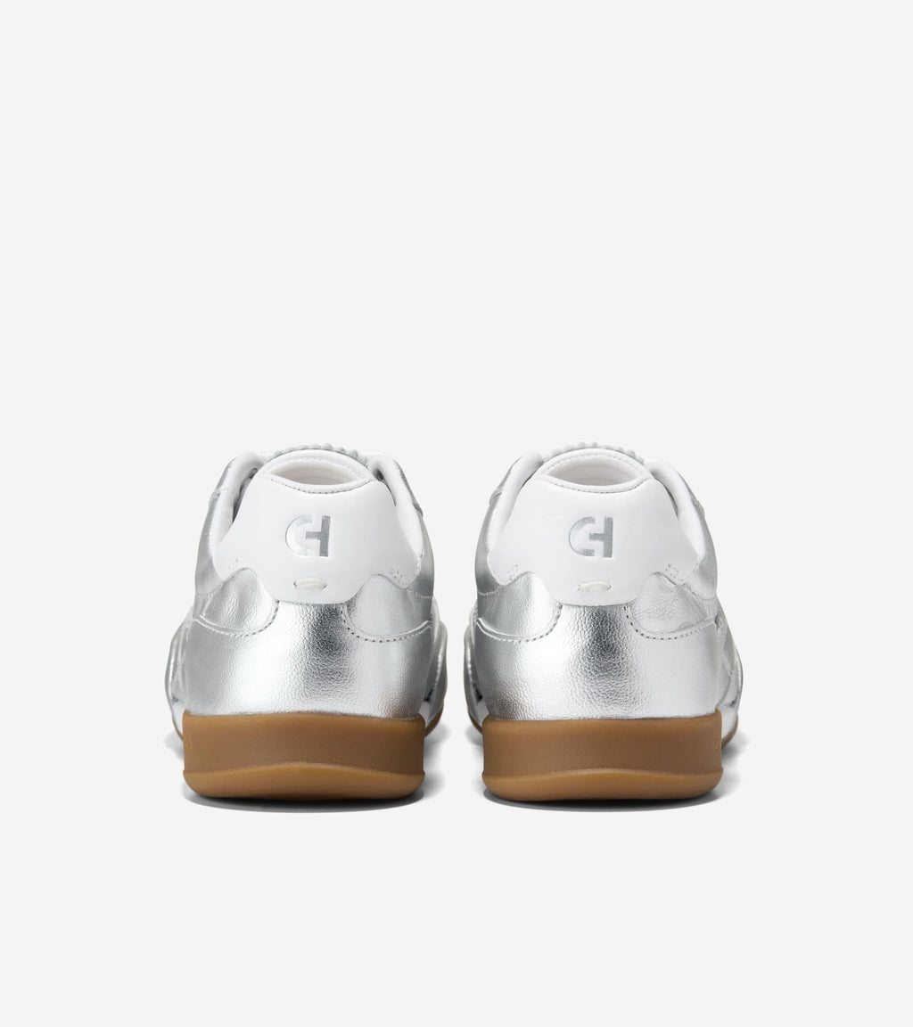 W36555:SILVER LTHR / WHITE LTHR