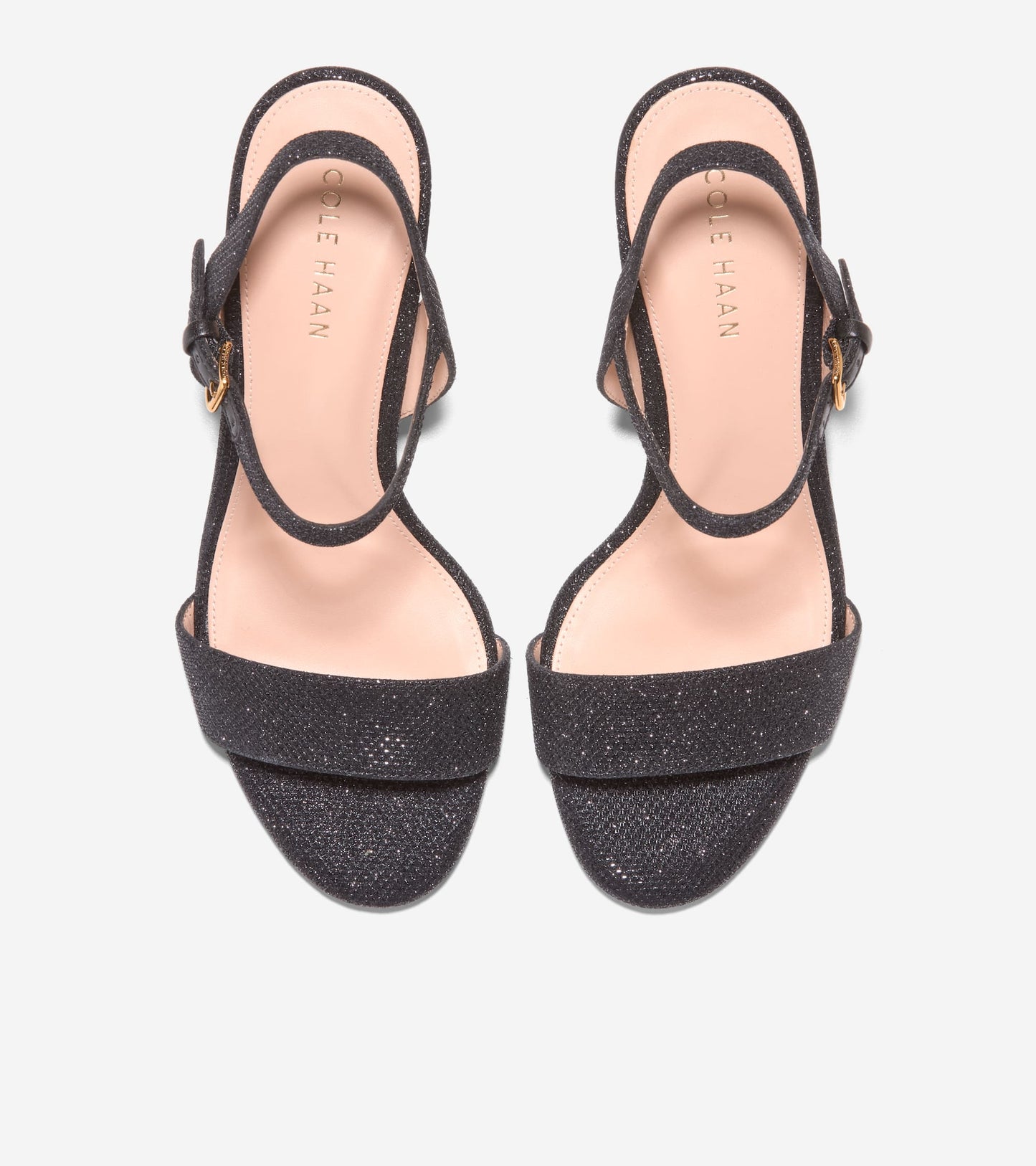 W34938:BLACK GLITTER MESH