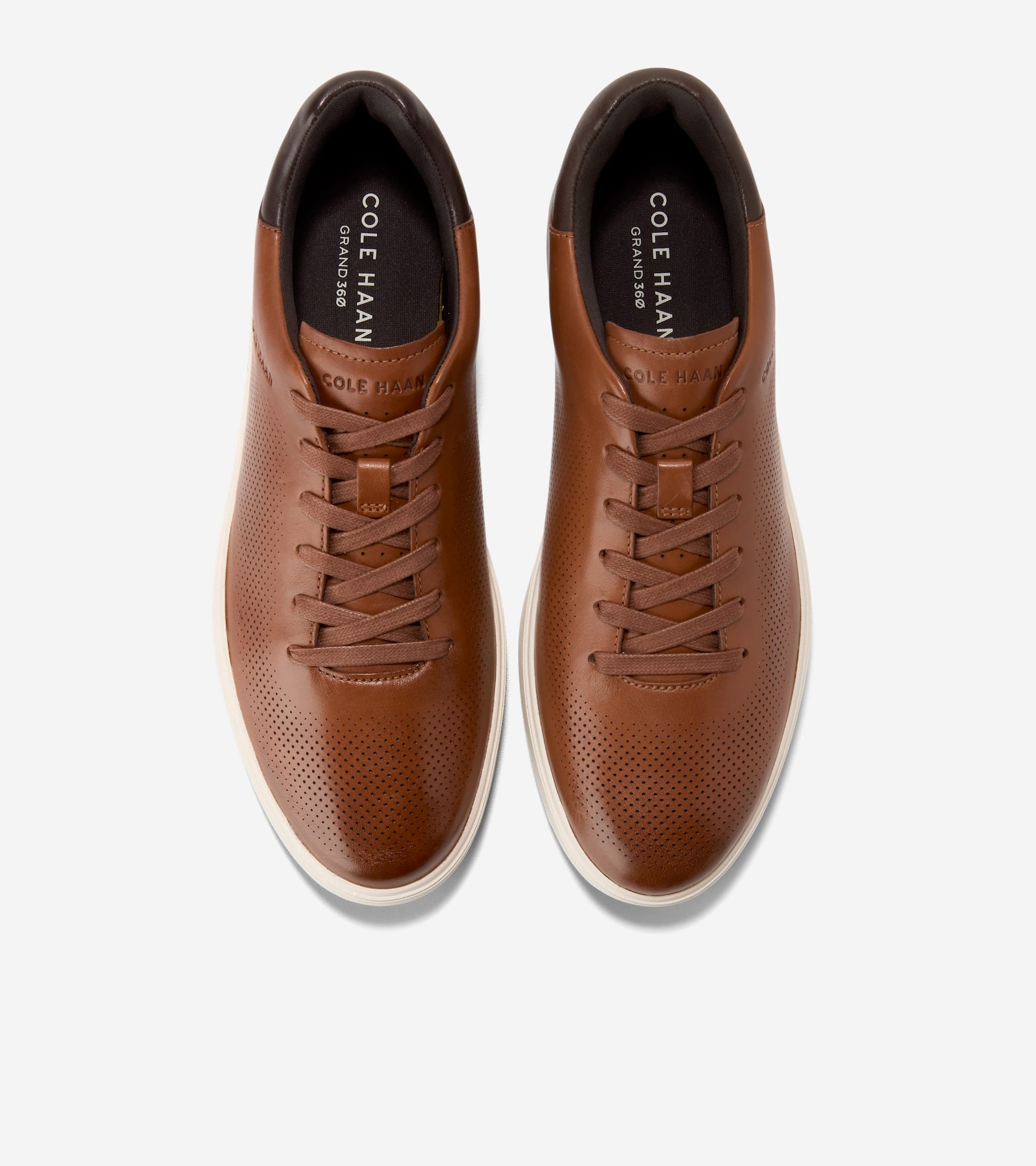 C40833:BRITISH TAN/DK CHOCOLATE/IVORY