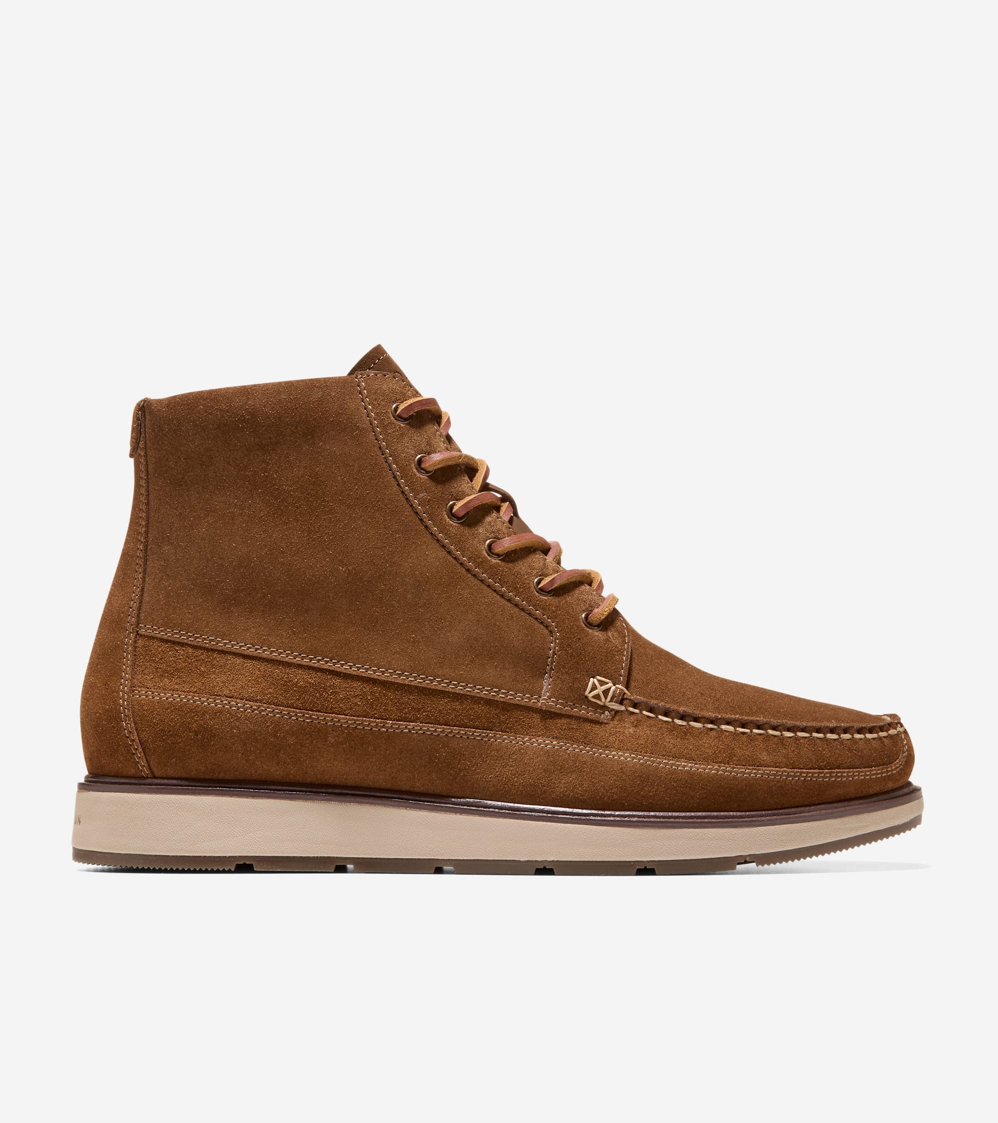 C41155:SPICED BROWN SUEDE / OAT WP