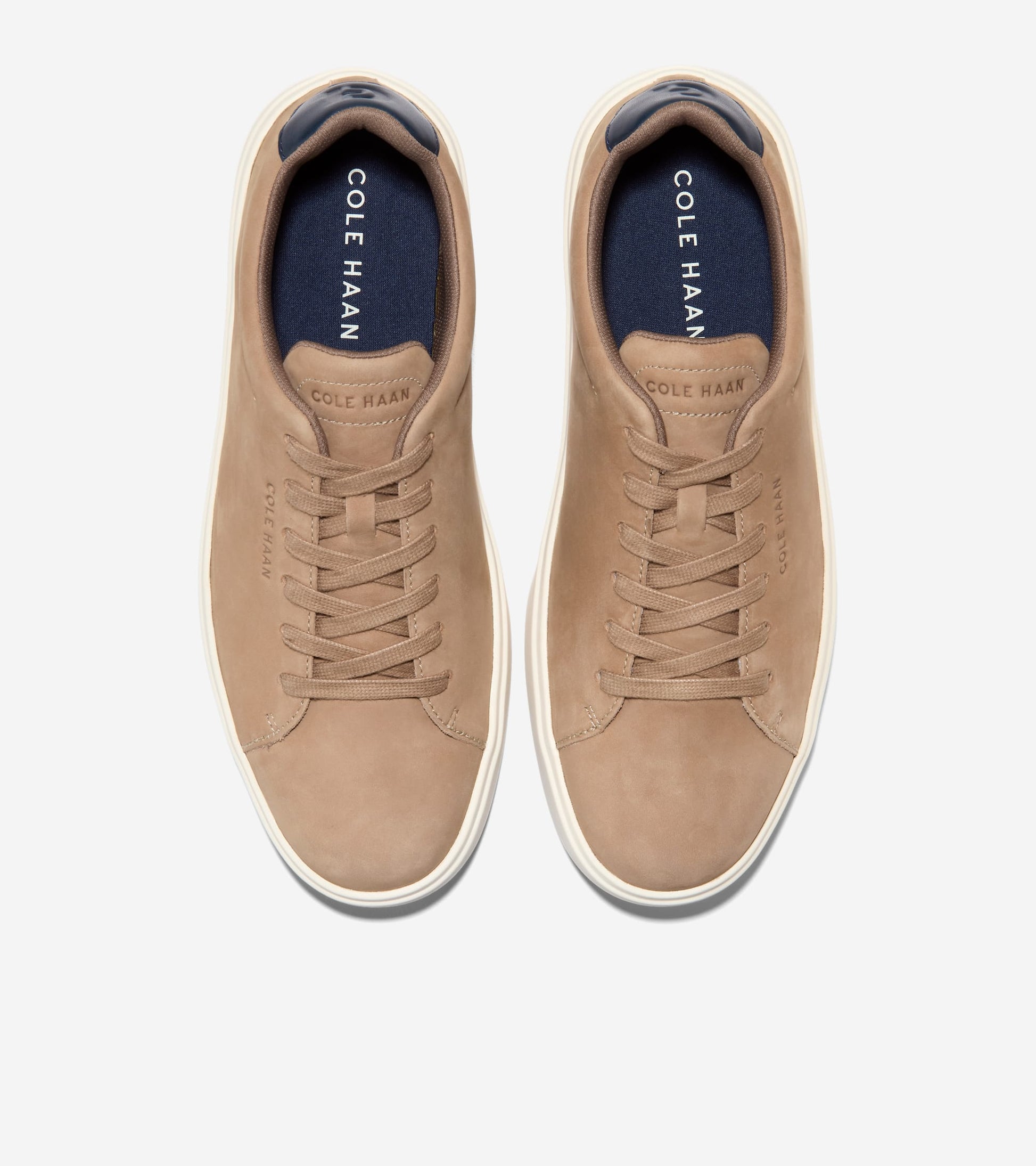 C42444:CH DK LATTE NUBUCK / NAVY BLAZER / IVORY