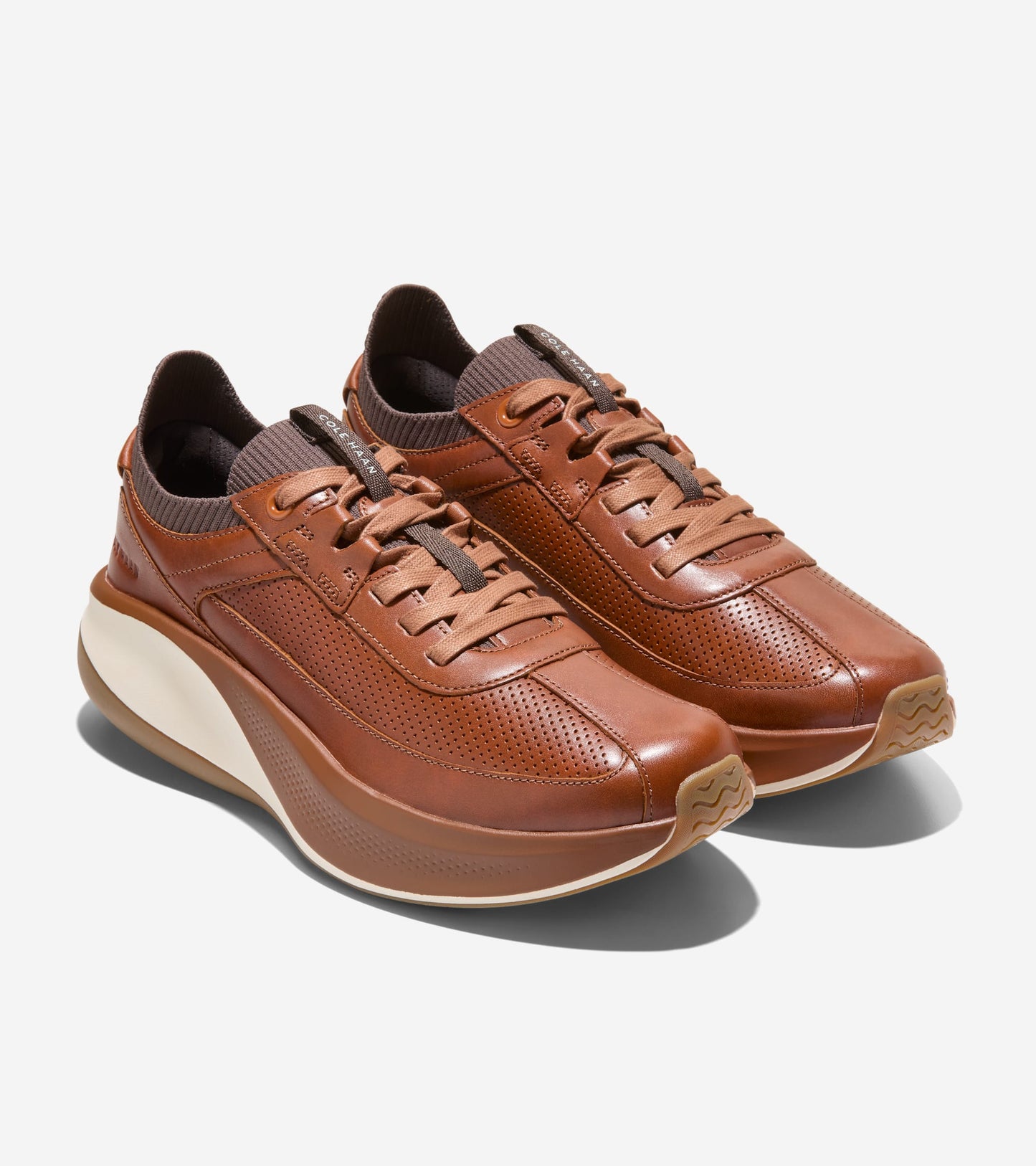 Men's GrandPrø All-Day Leather Running Trainers