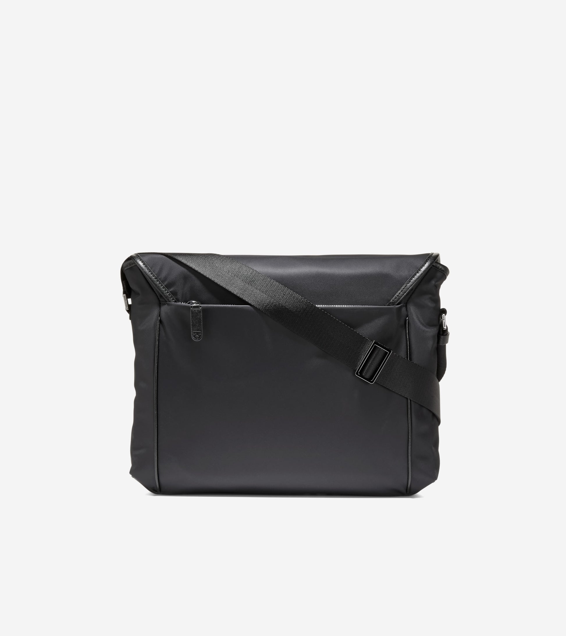 Men's Carson Flap Messenger-Black