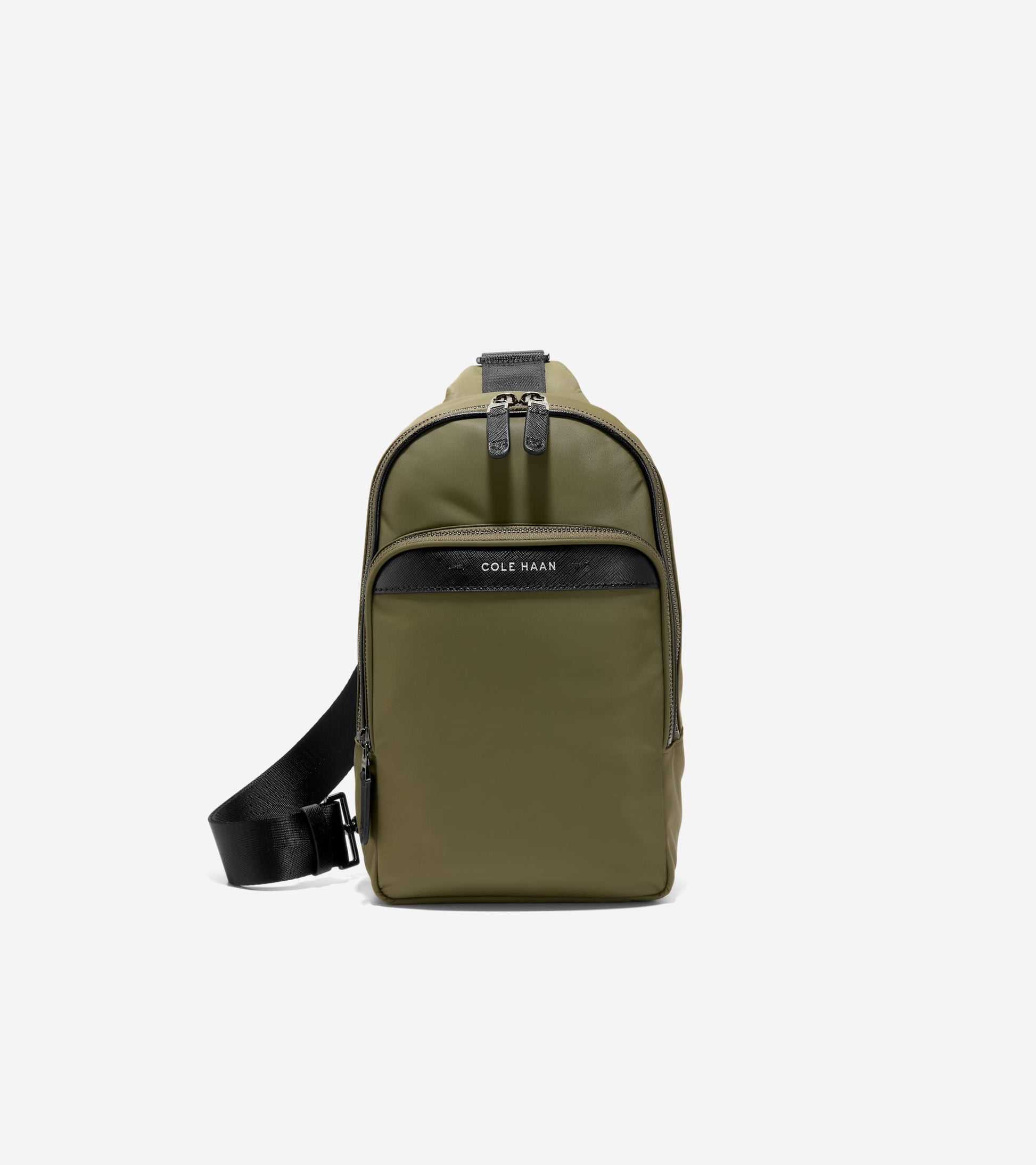 Men's Carson Sling Bag-Olive Night-Black