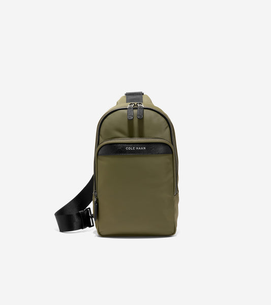 Men's Carson Sling Bag-Olive Night-Black