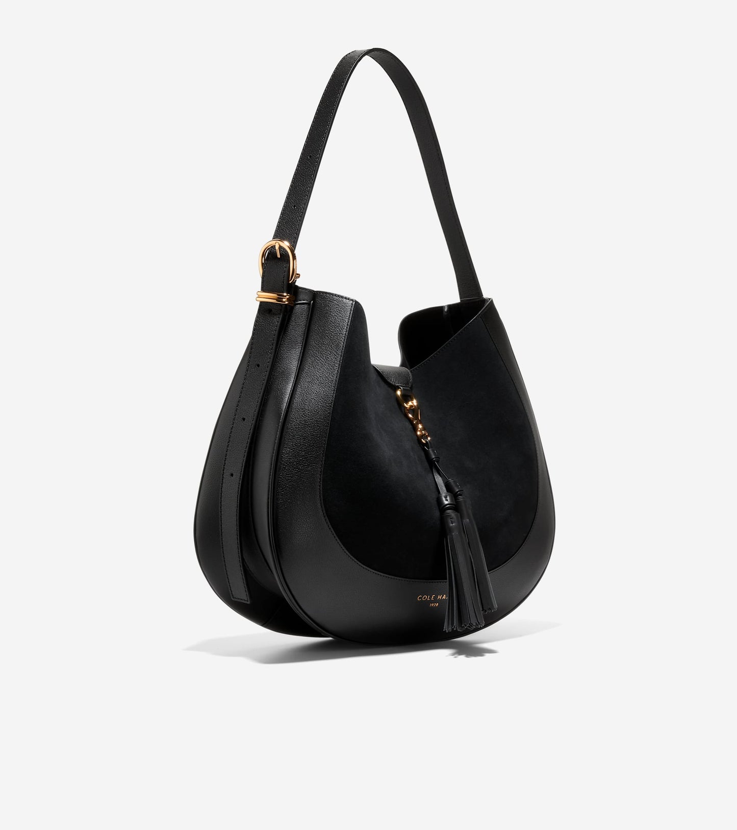 Women's Catarina Large Hobo Bag-Black
