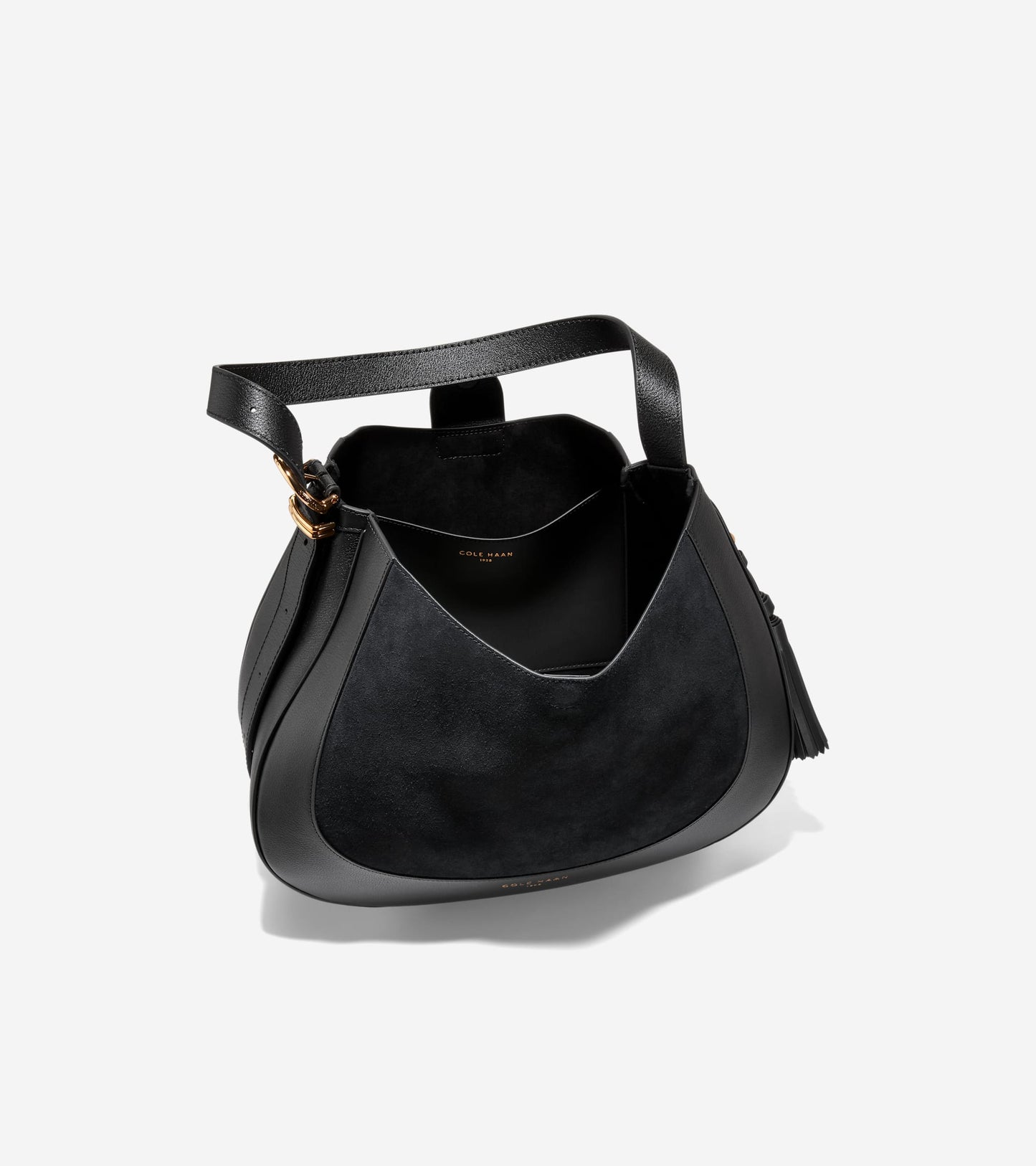 Women's Catarina Large Hobo Bag-Black