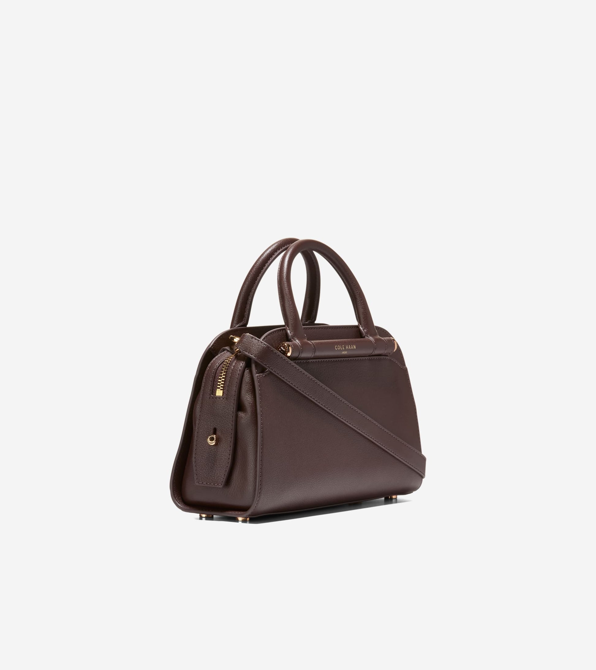 Women's Catherine Small Satchel-Madiera Brown