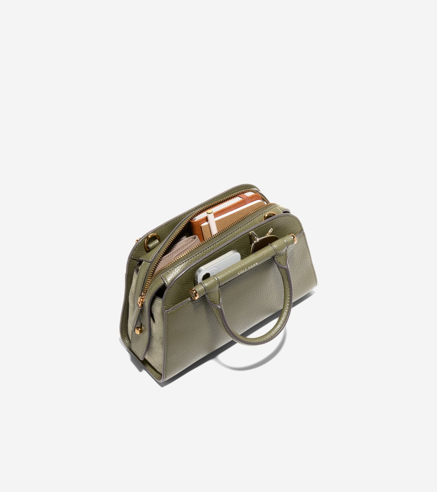 Women's Catherine Small Satchel-Olive Night