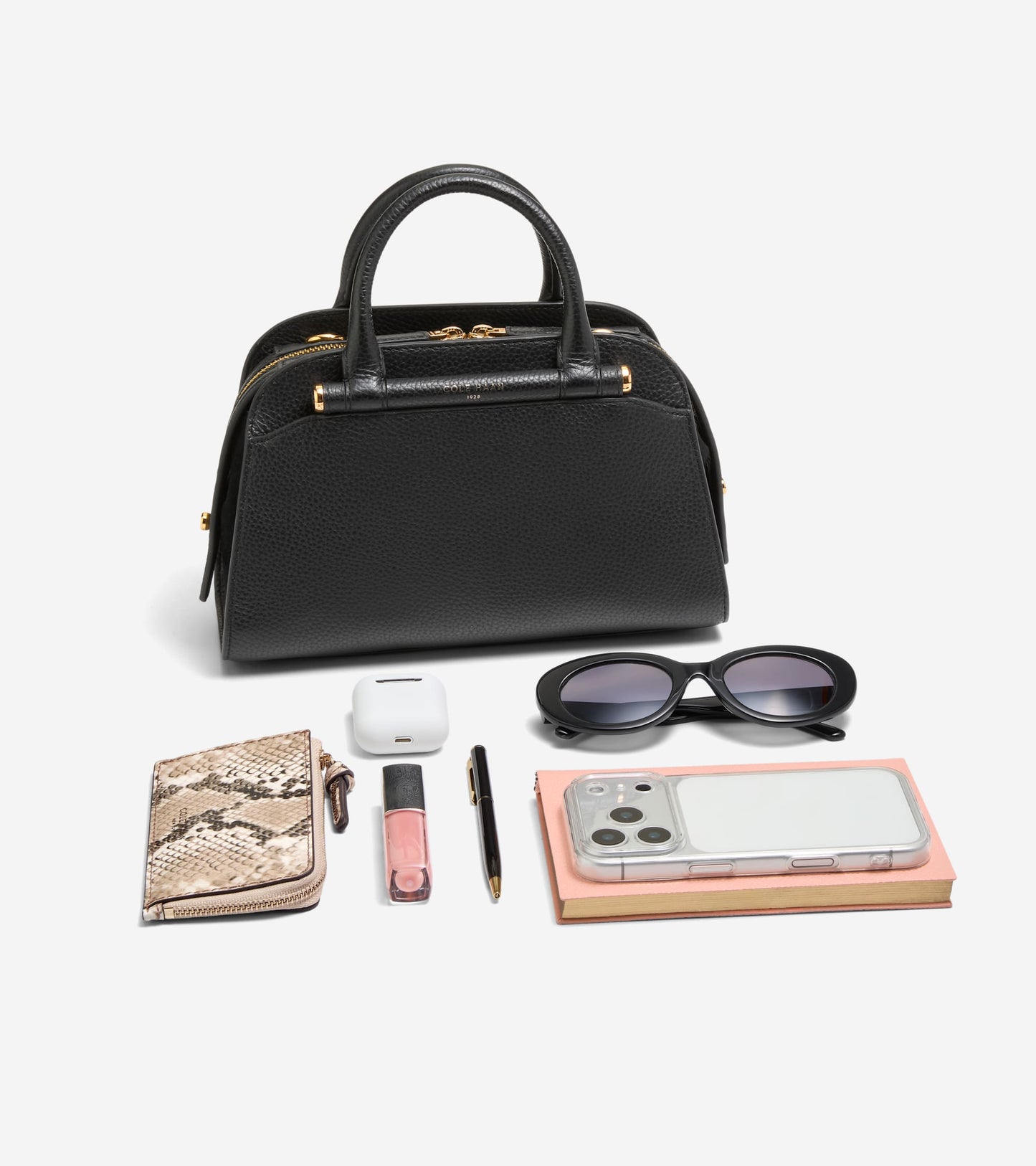 Women's Catherine Small Satchel-Black