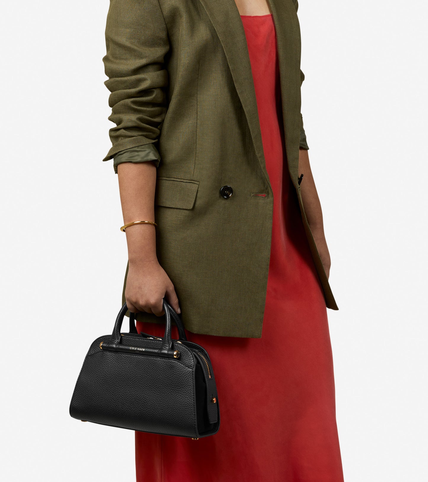 Women's Catherine Small Satchel-Black