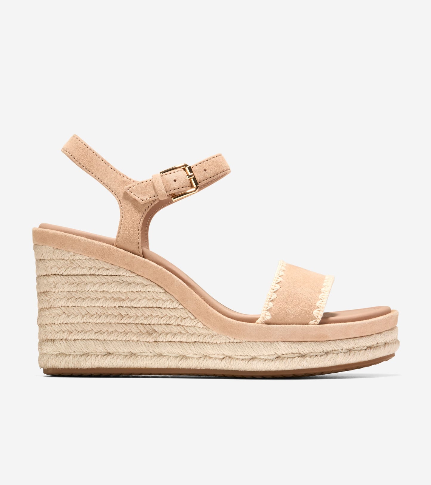 Women's Cloudfeel Asbury Espadrille Wedge Sandals-Tuscan Sand-Natural Raffia