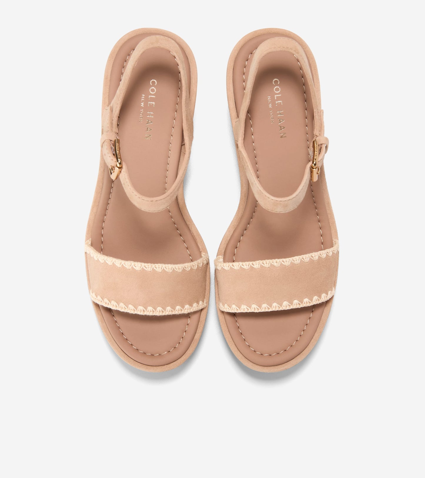 Women's Cloudfeel Asbury Espadrille Wedge Sandals-Tuscan Sand-Natural Raffia