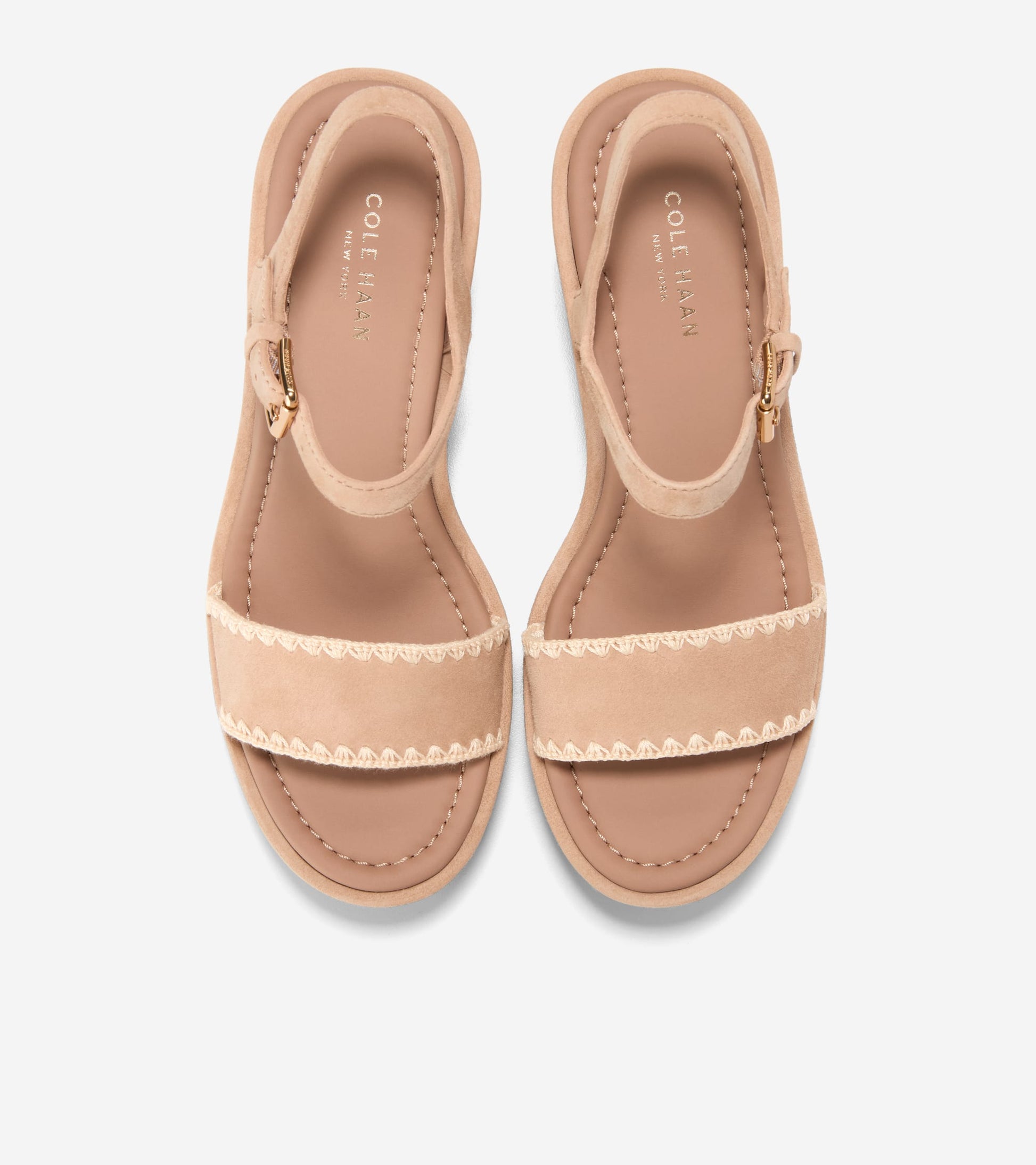 Women's Cloudfeel Asbury Espadrille Wedge Sandals-Tuscan Sand-Natural Raffia