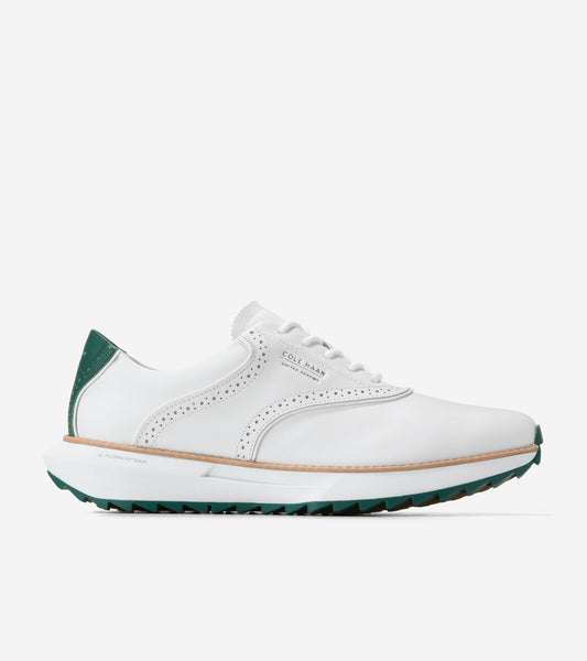 Men's CH X United Arrows Saddle Ashland Golf Shoes-White-Myrtle