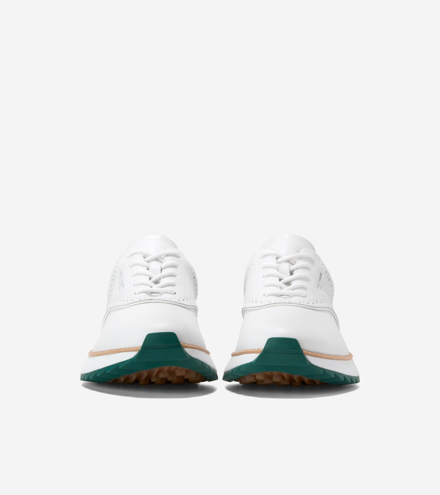 Men's CH X United Arrows Saddle Ashland Golf Shoes-White-Myrtle