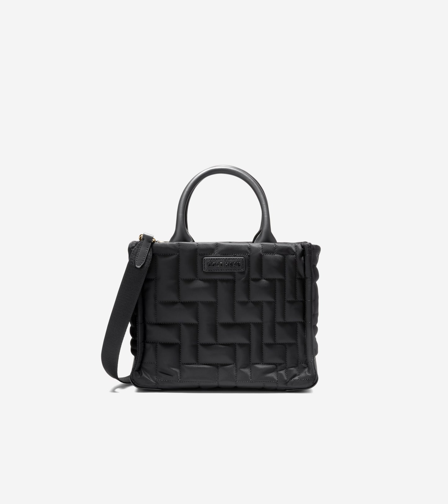 Small Chalet Crossbody Tote-Black