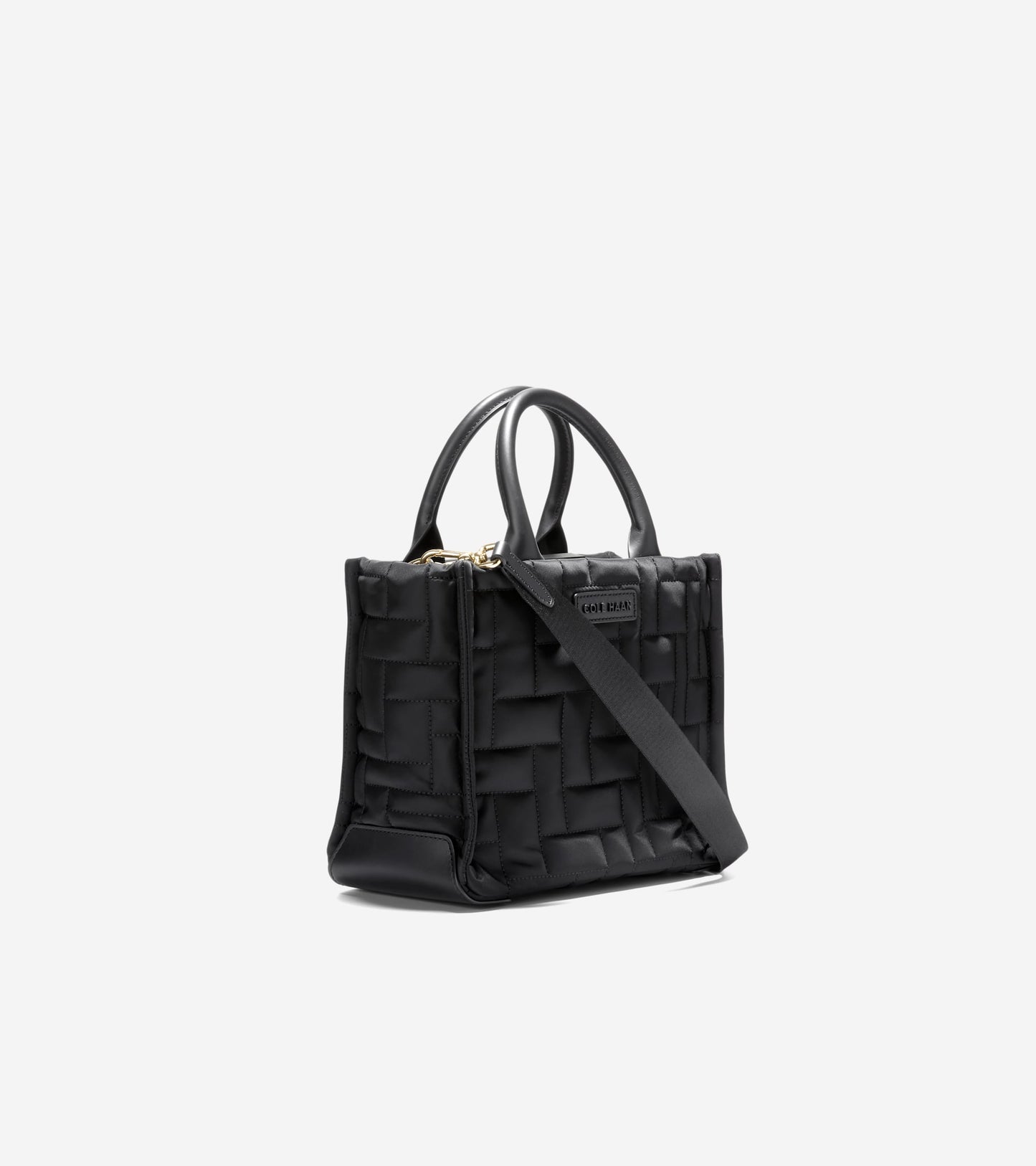 Small Chalet Crossbody Tote-Black