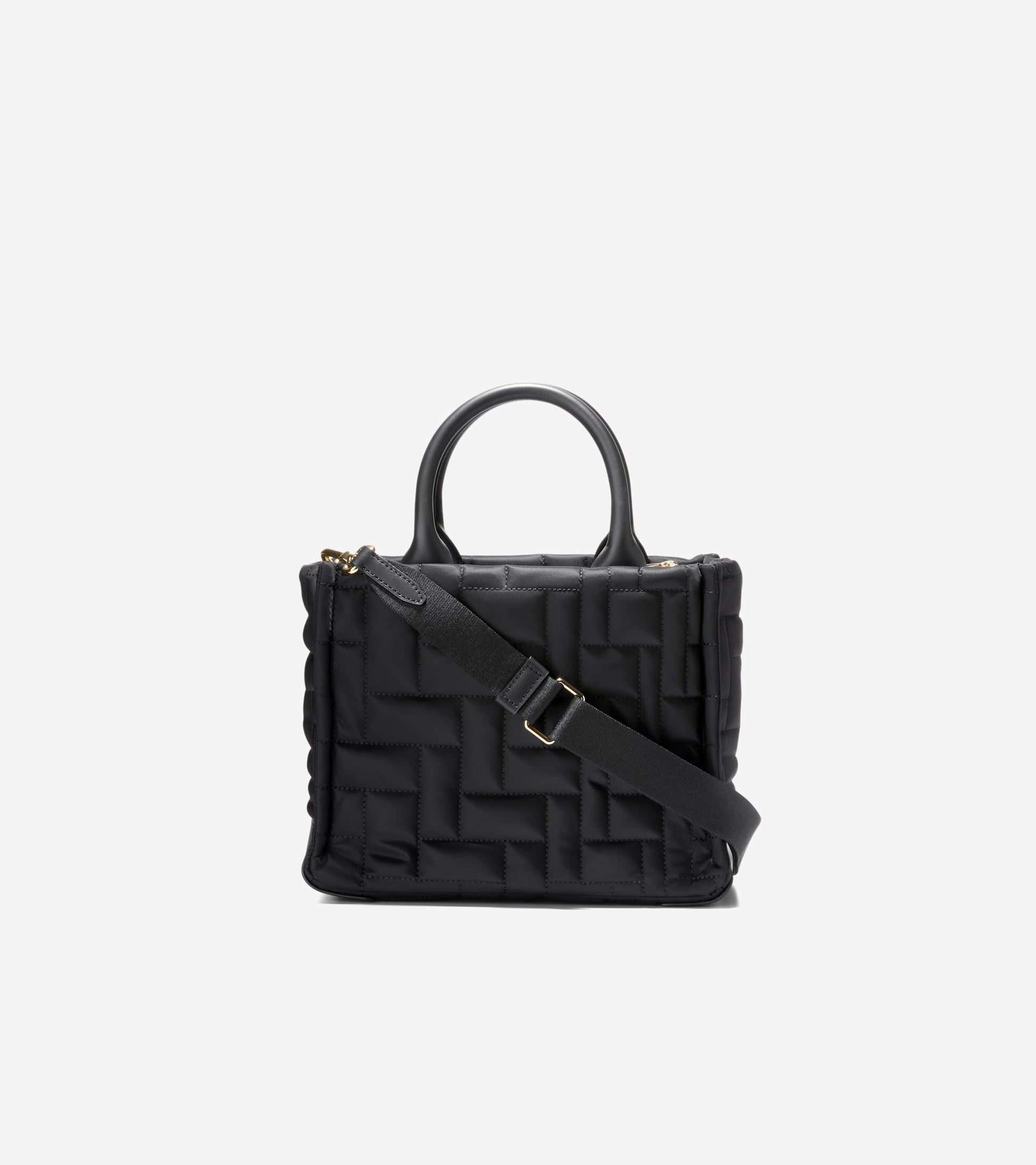 Small Chalet Crossbody Tote-Black