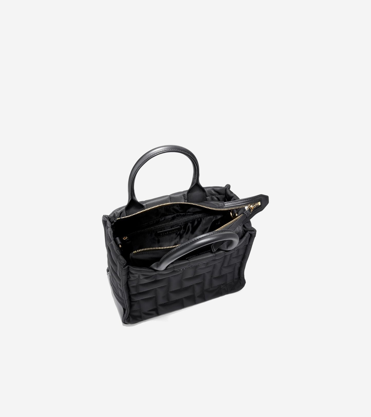 Small Chalet Crossbody Tote-Black
